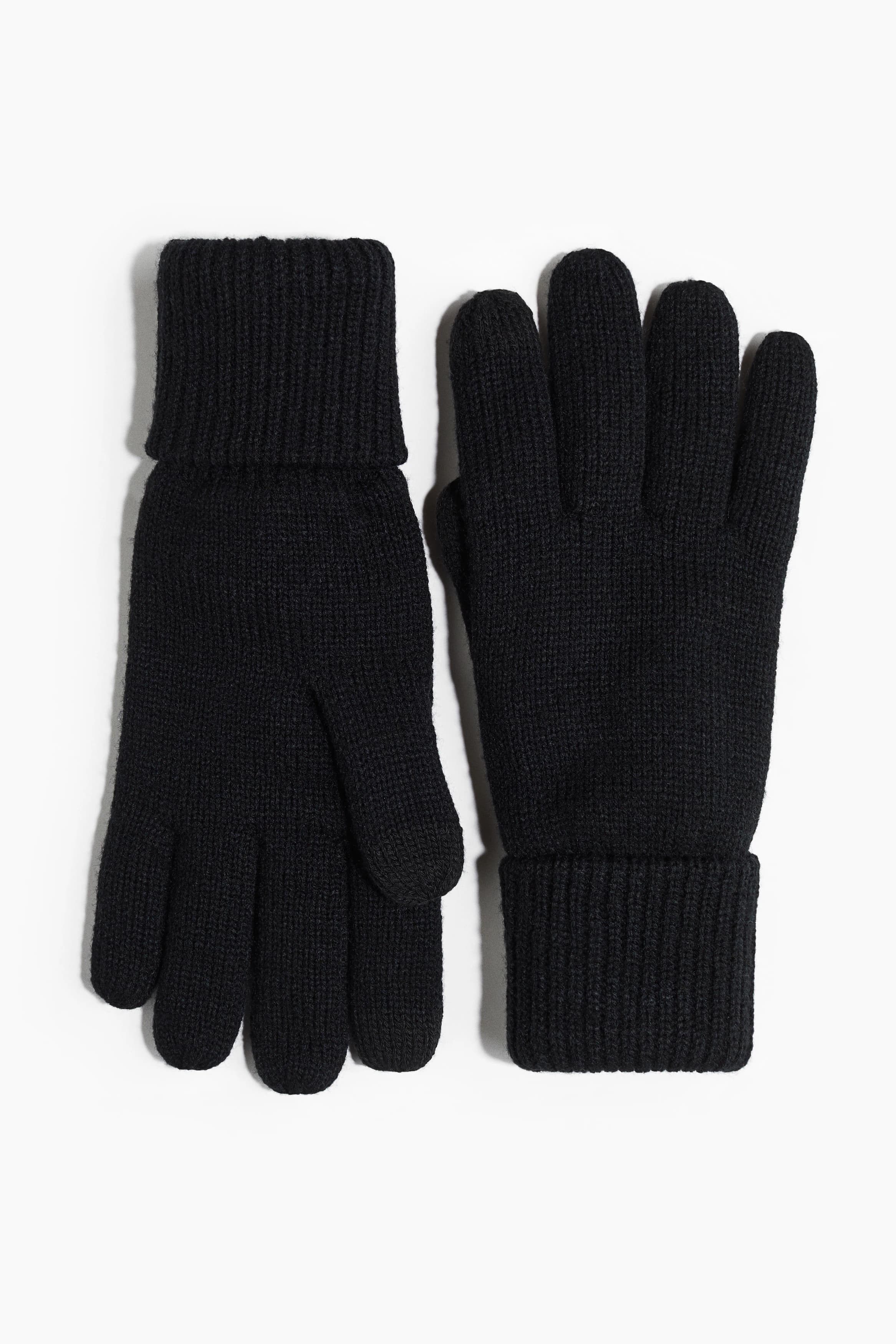 Gebreide smartphonehandschoenen
