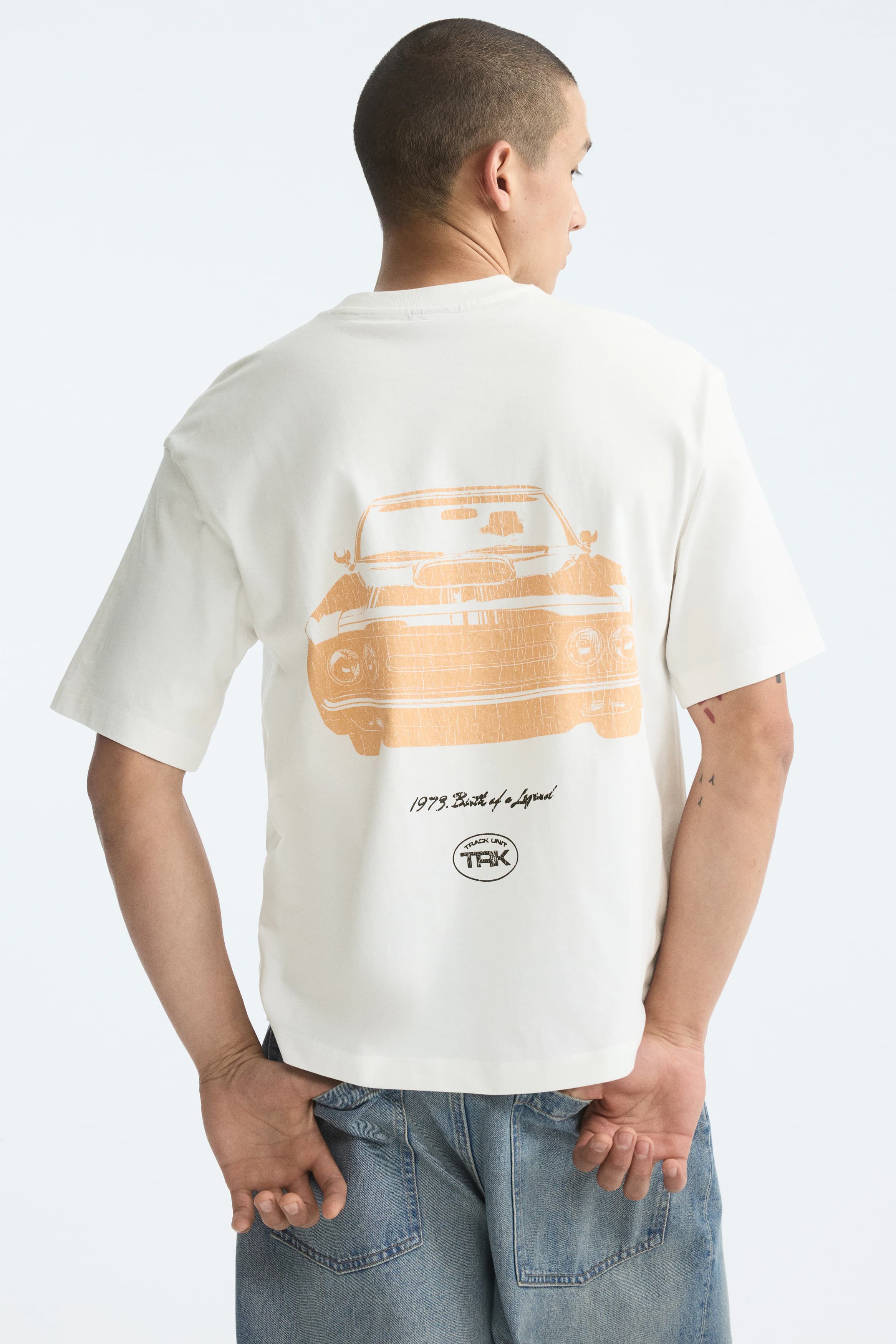T-shirt met print - Relaxed Fit