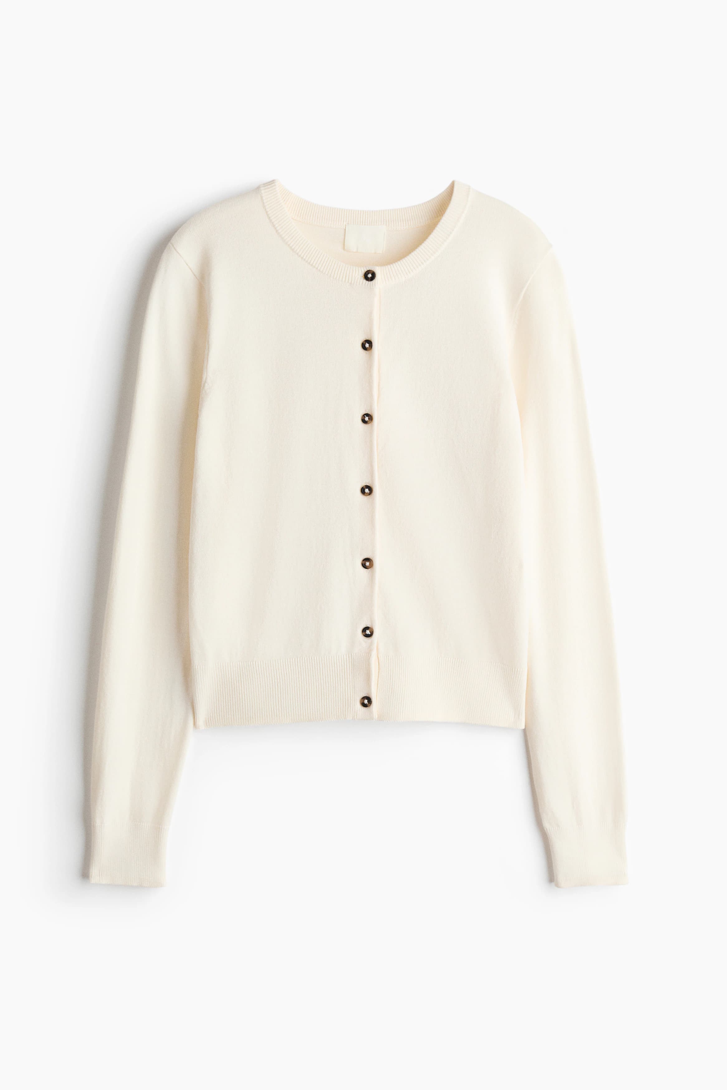 Fijngebreid vest