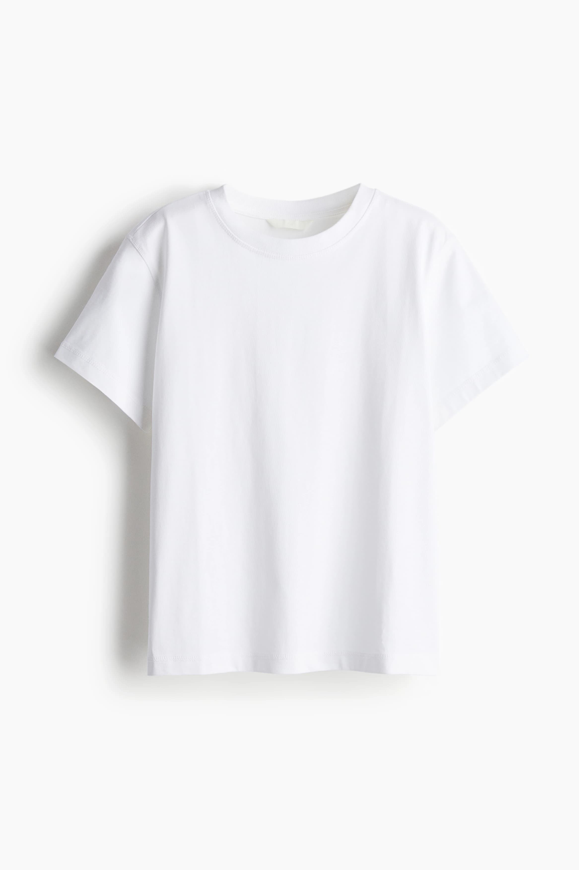 Oversized katoenen T-shirt
