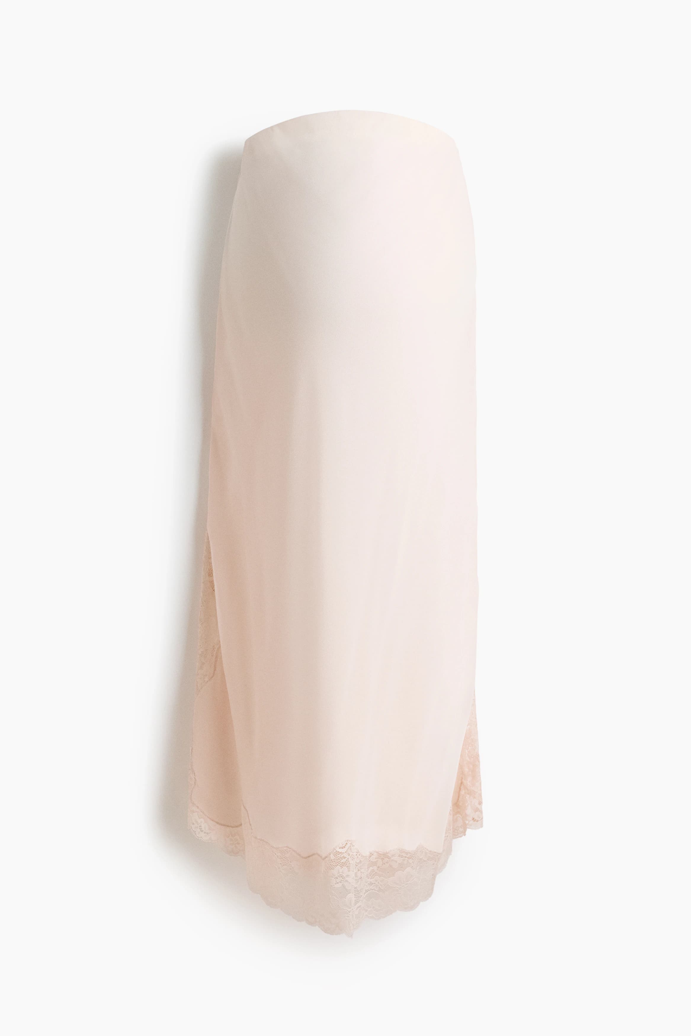 MAMA Rok van viscose met kant