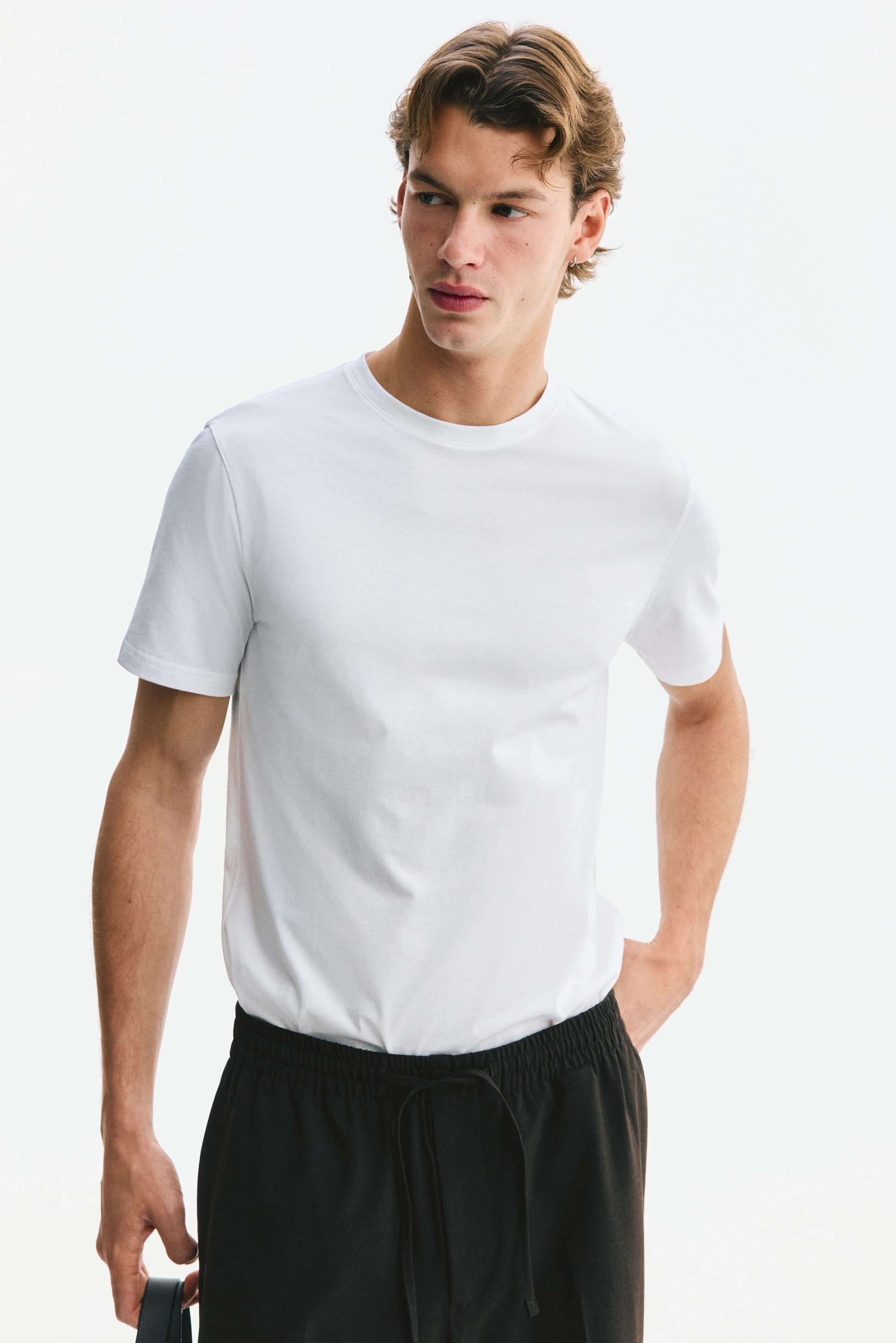 T-shirt van pimakatoen - Slim Fit