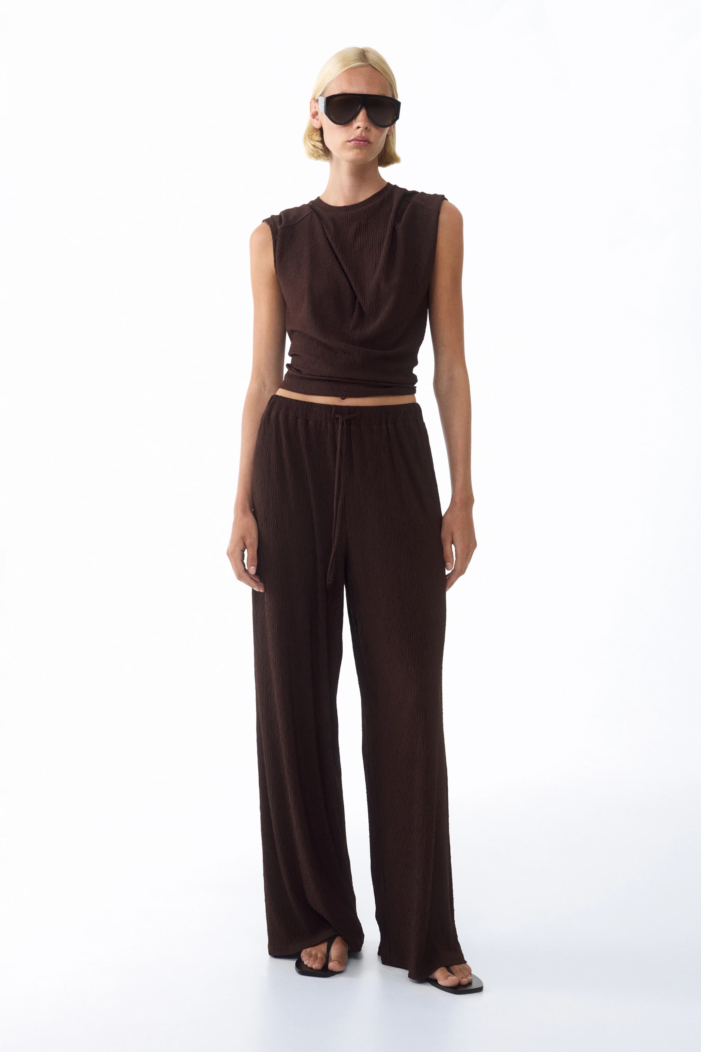 Crinklebroek met drawstring