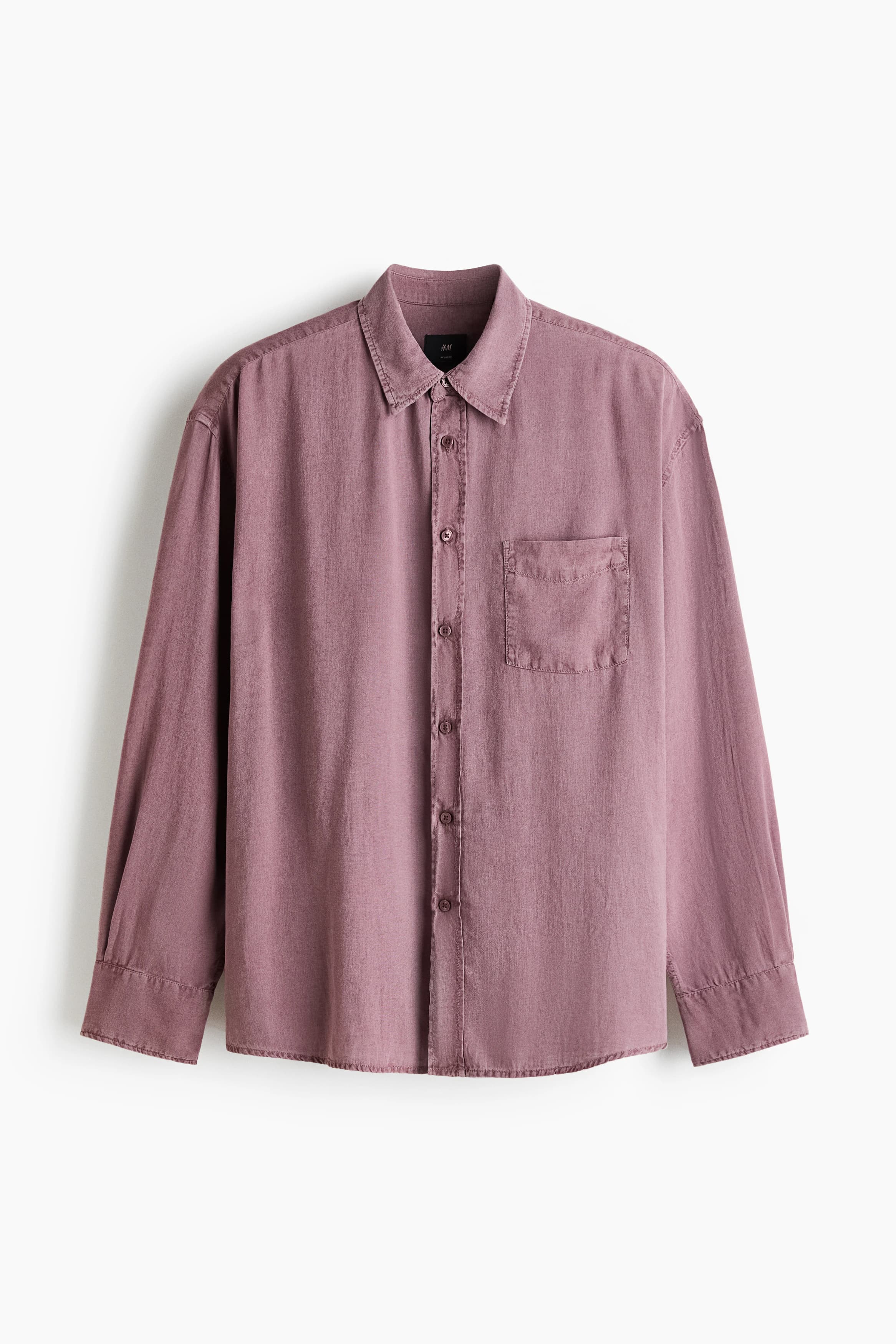 Overhemd van linnenmix - Relaxed Fit
