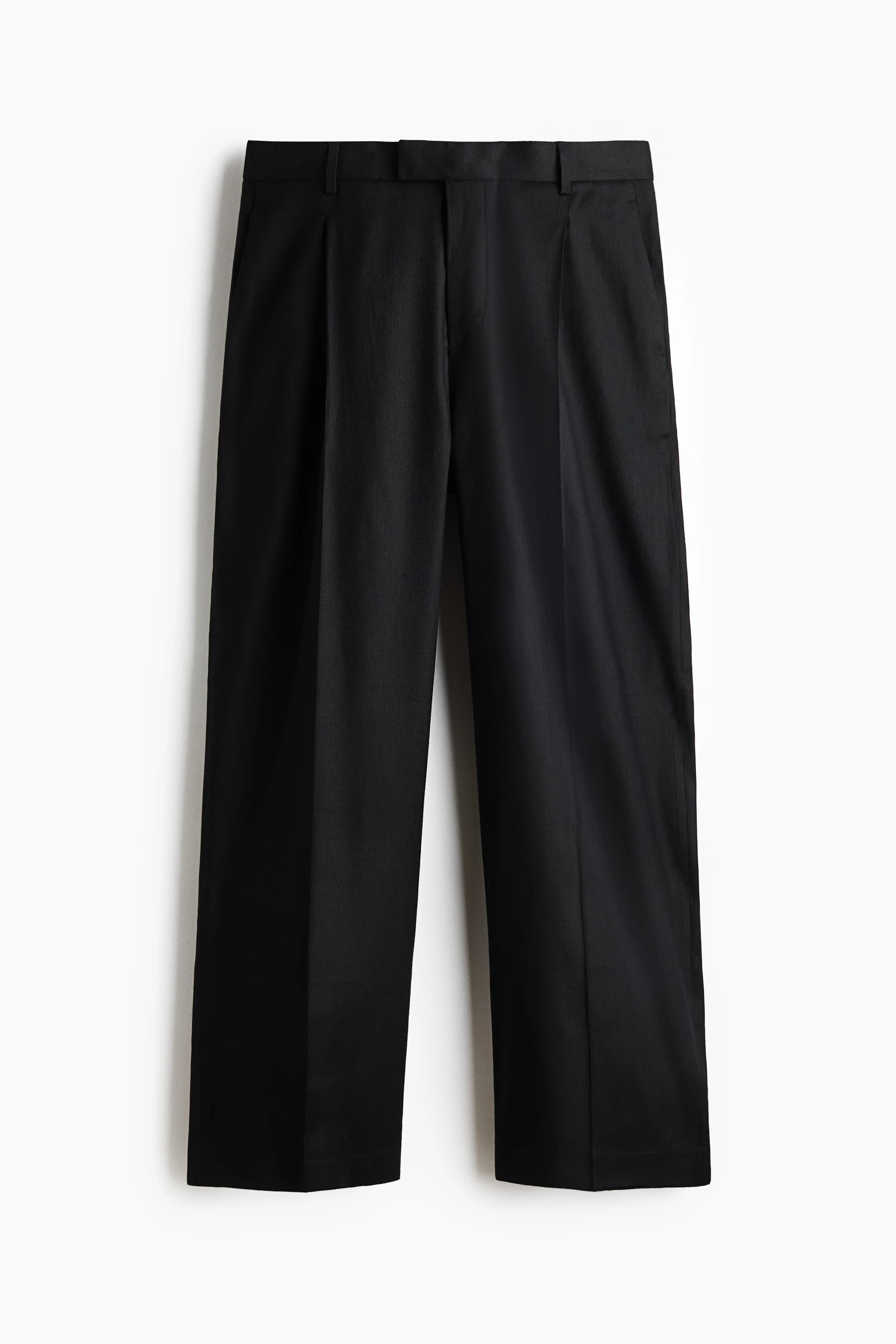 Pantalon van linnenmix - Relaxed Fit