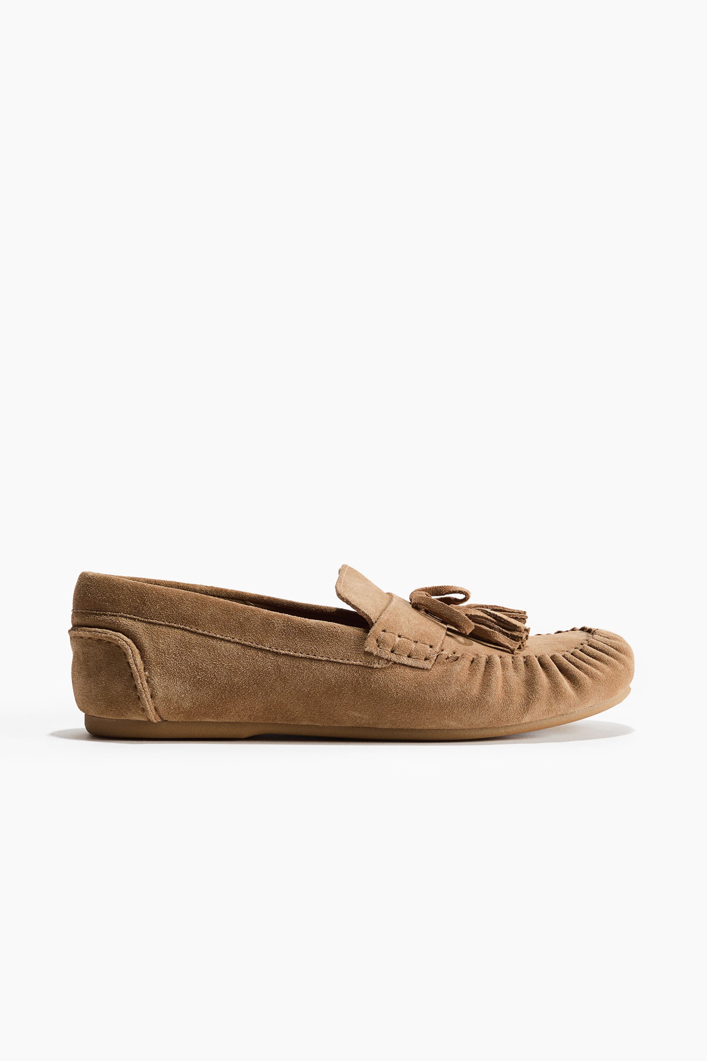 Suède loafers