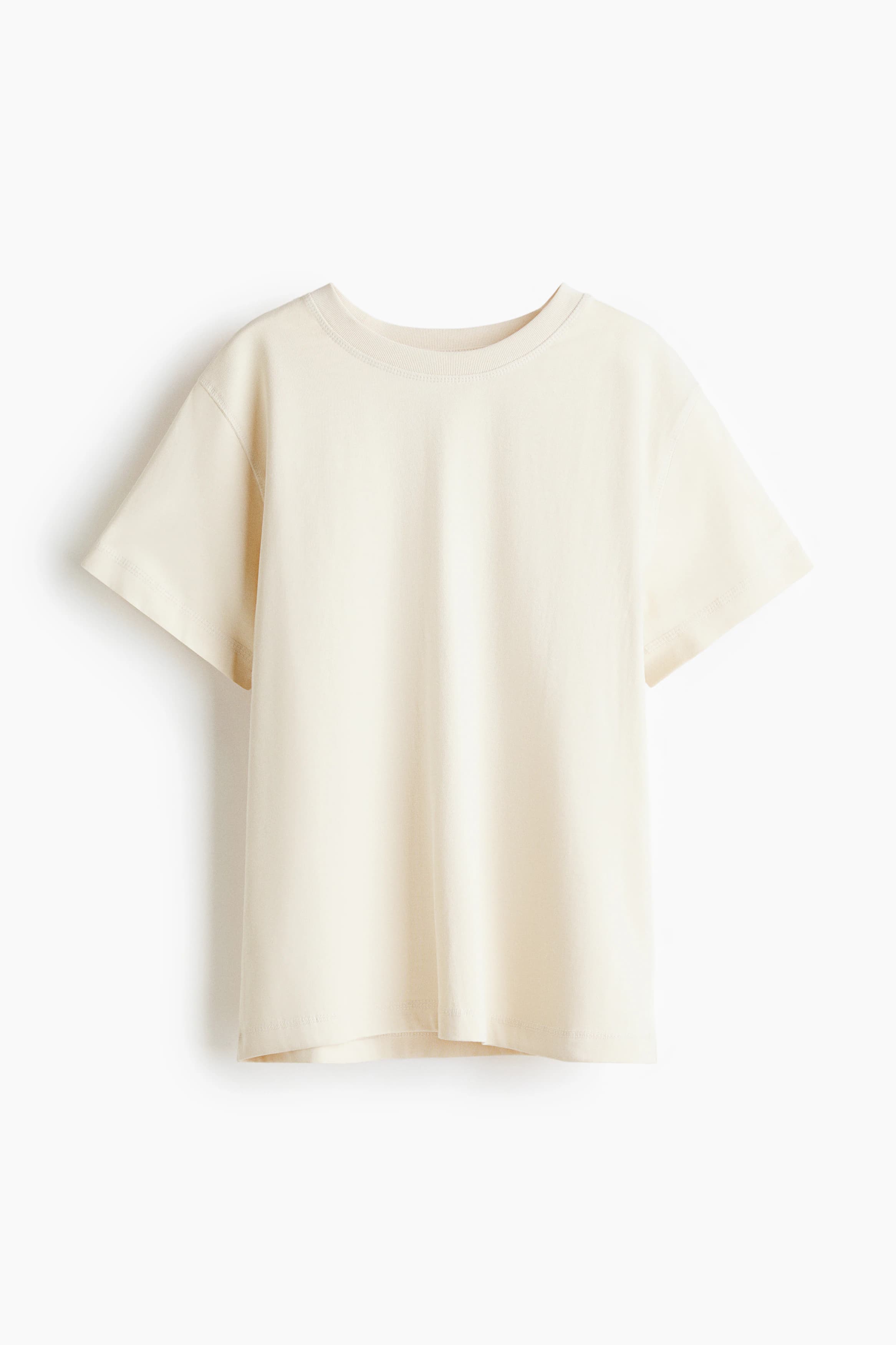 Oversized katoenen T-shirt