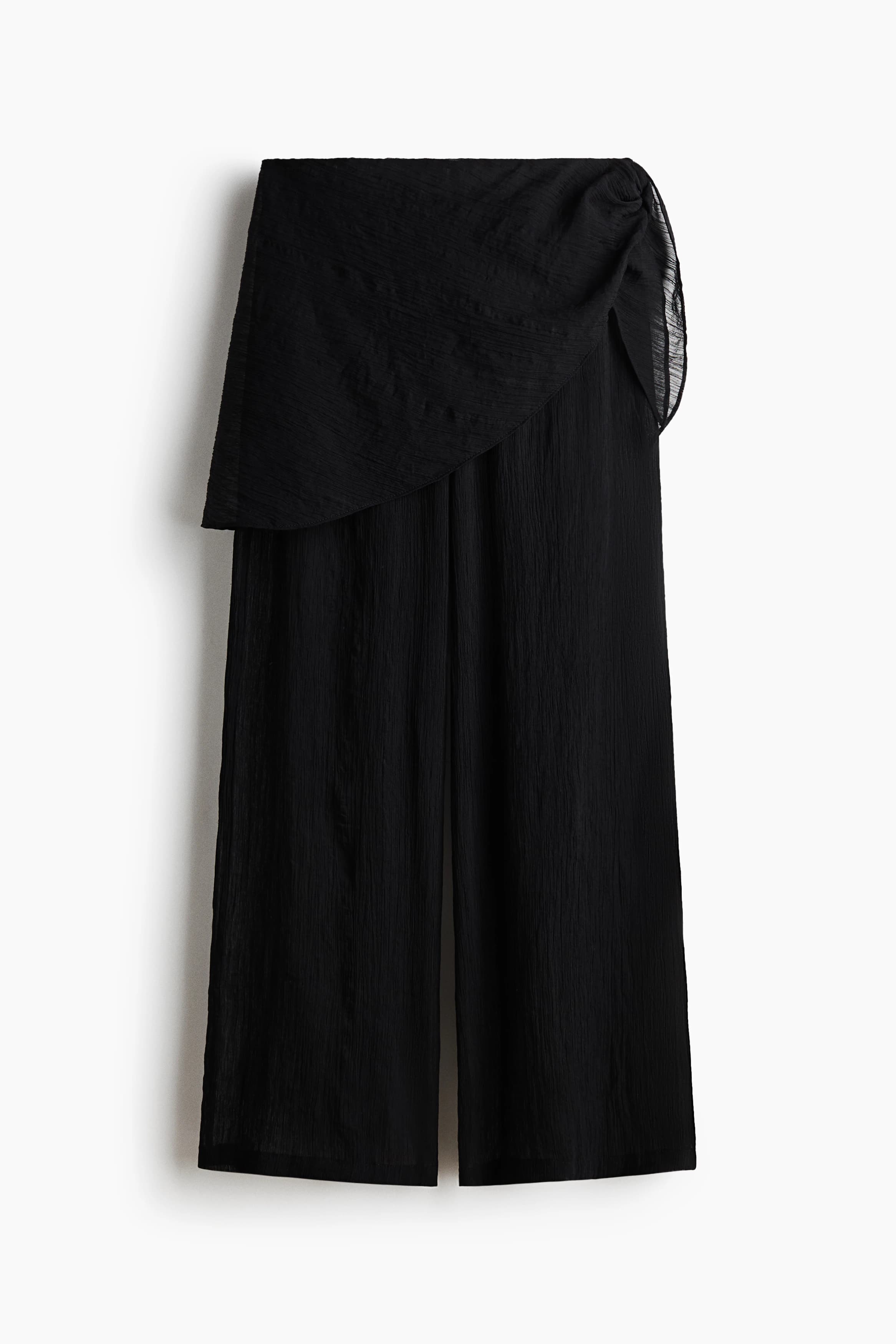 Strandbroek met sjaaldetail