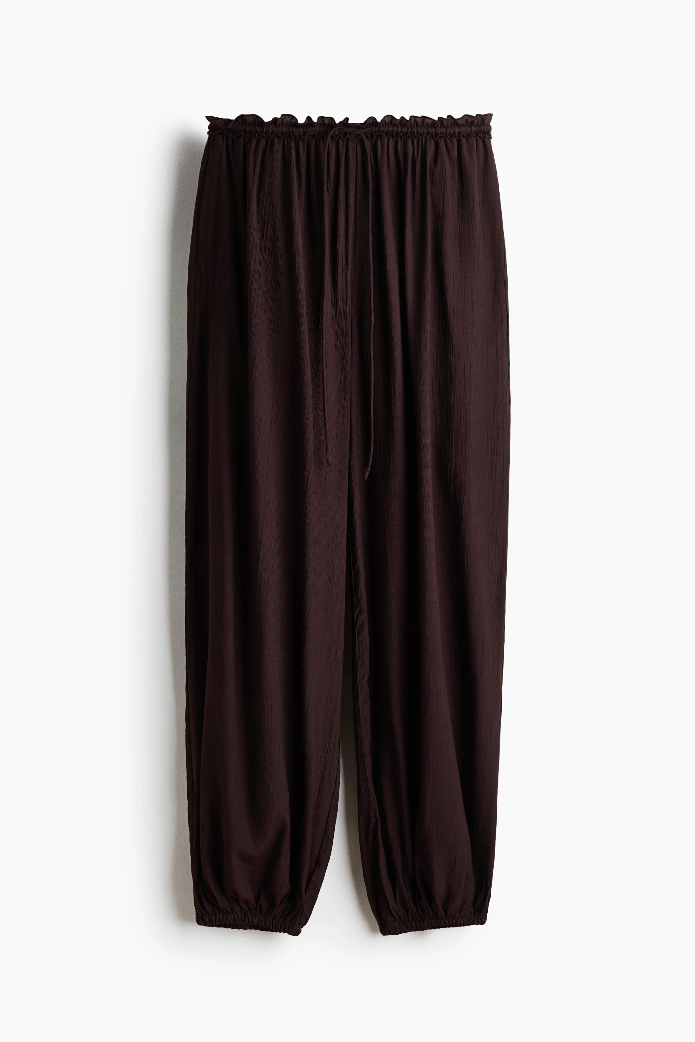 Drawstringbroek met ballonpijpen