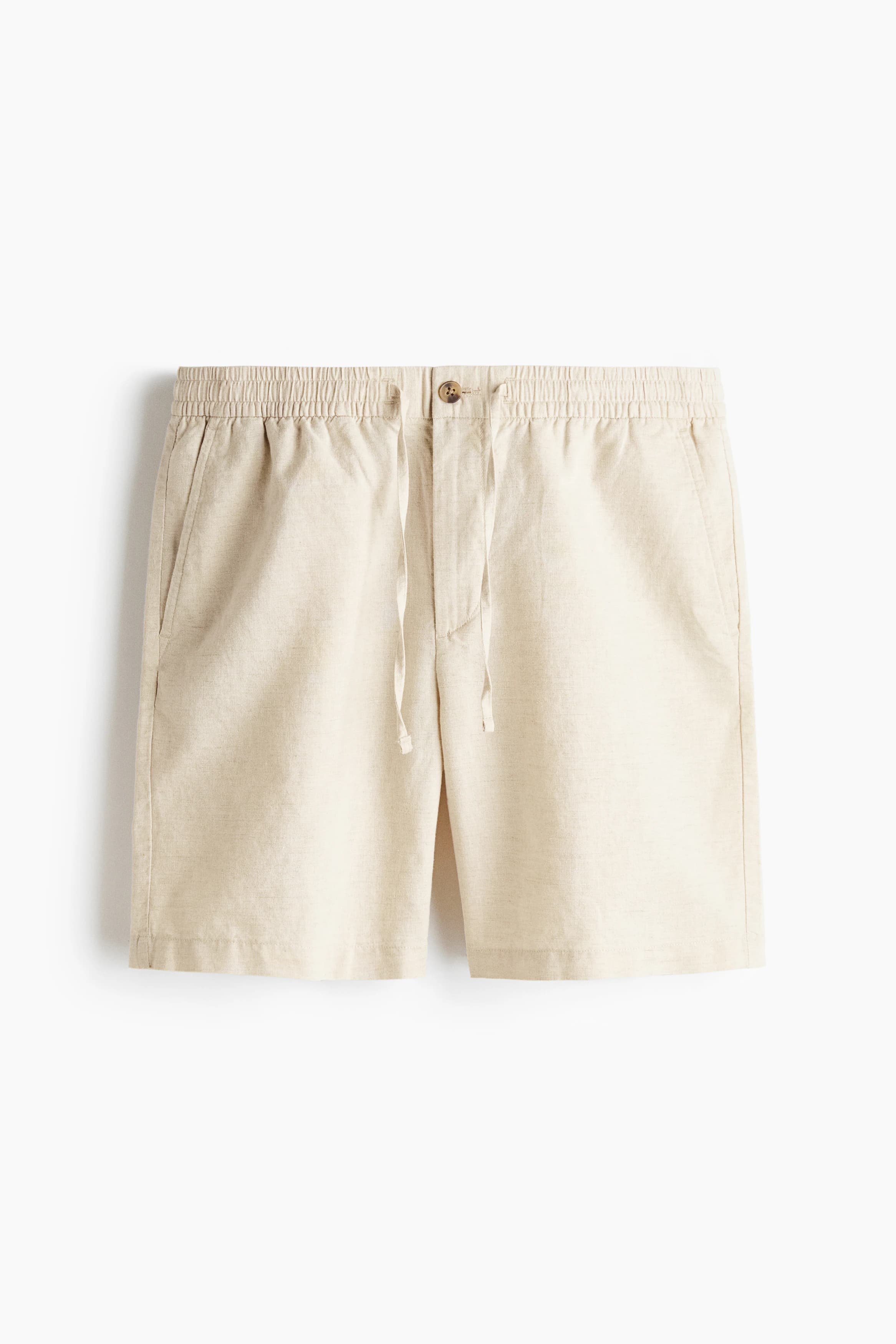 Short van linnenmix - Regular Fit