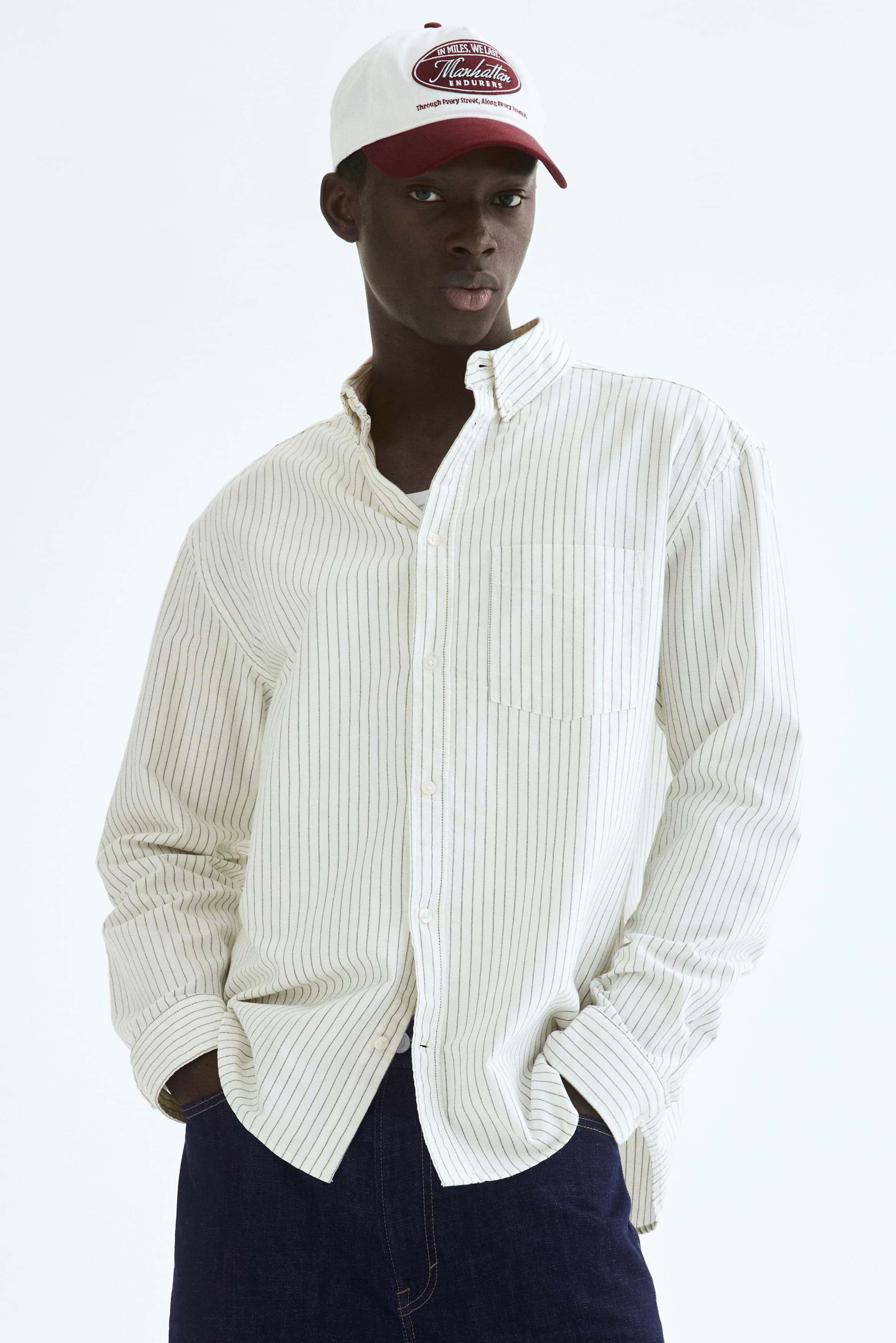 Overhemd van oxfordkatoen - Regular Fit