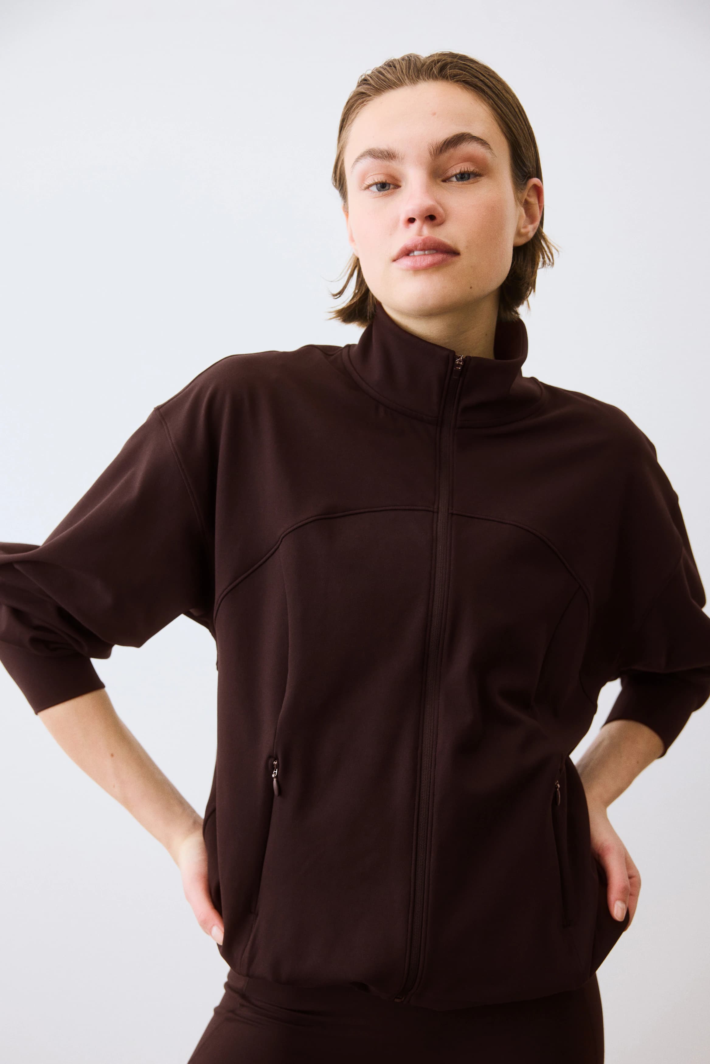 Sporttrackjacket met SoftMove™
