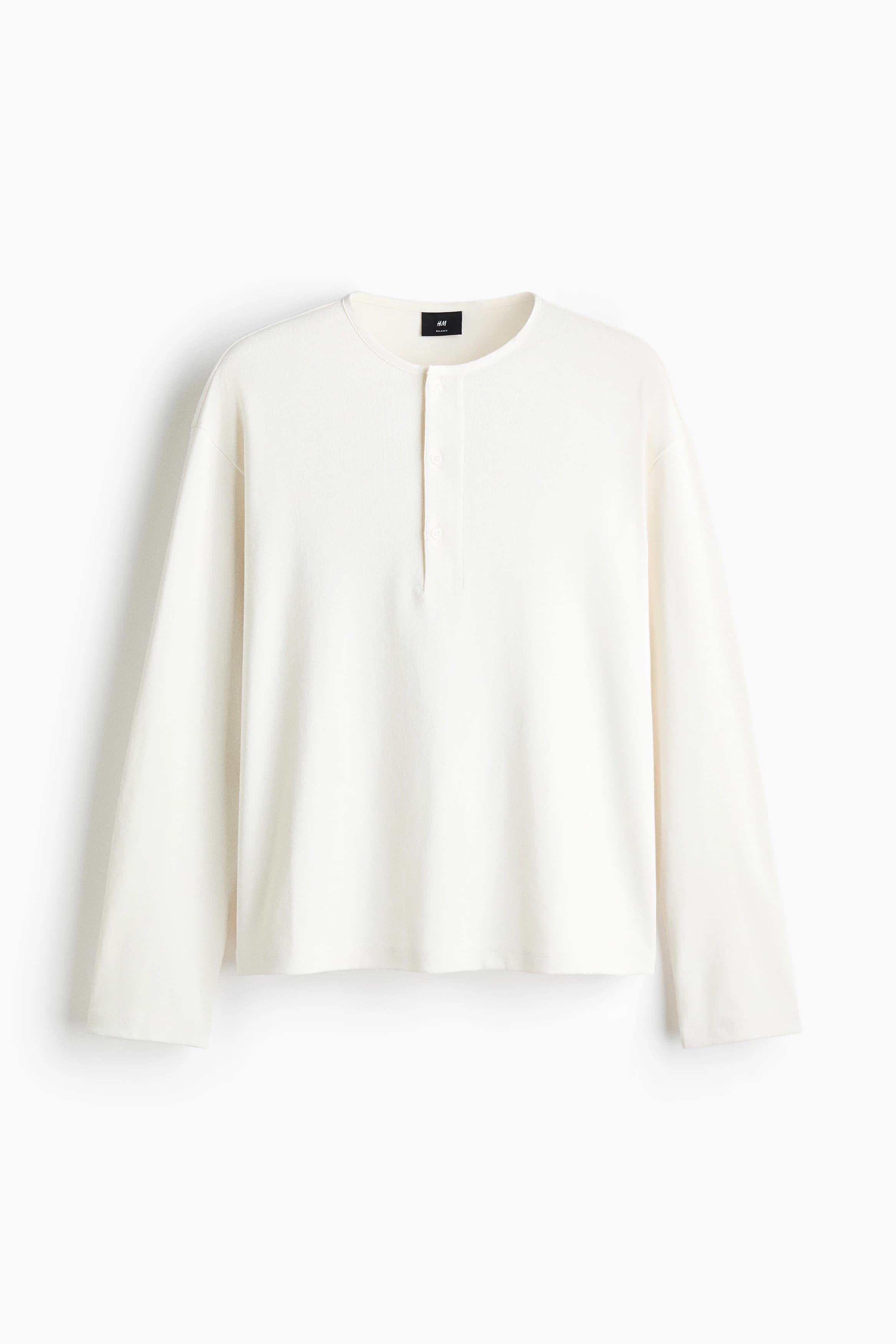 Henleyshirt - Relaxed Fit