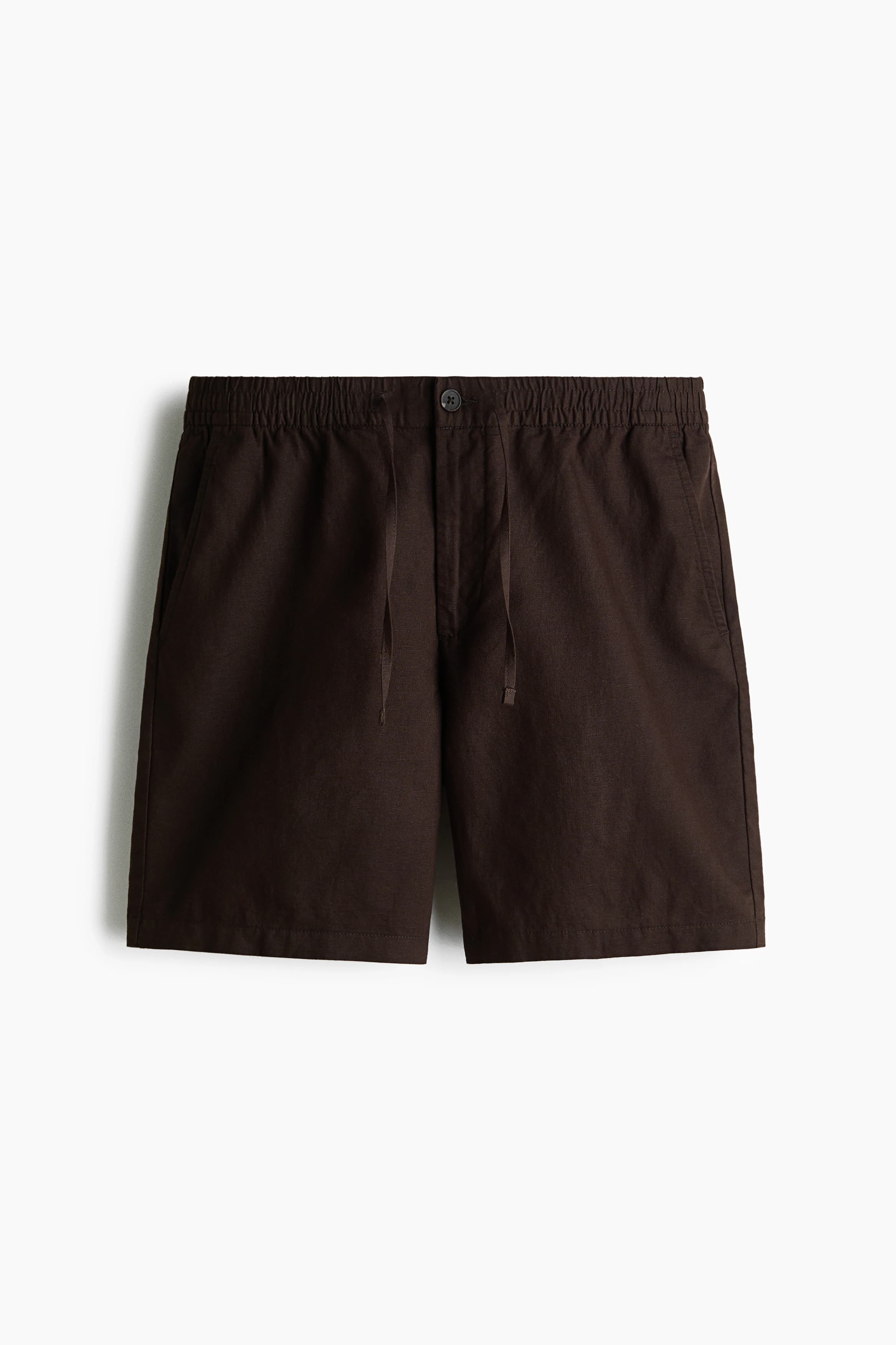 Short van linnenmix - Regular Fit