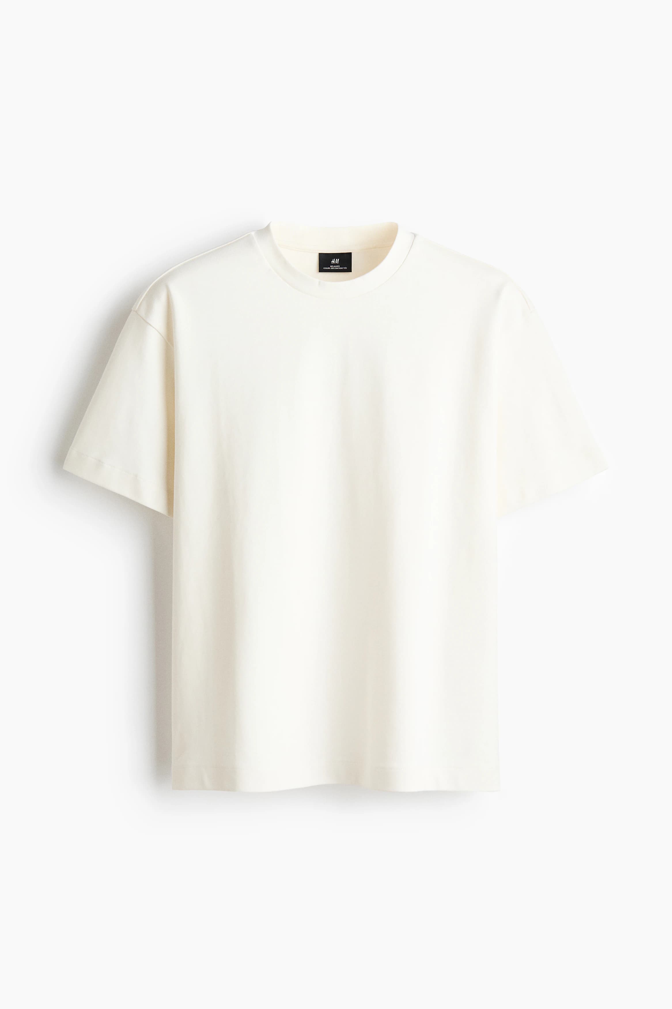 T-shirt van interlocktricot - Loose Fit