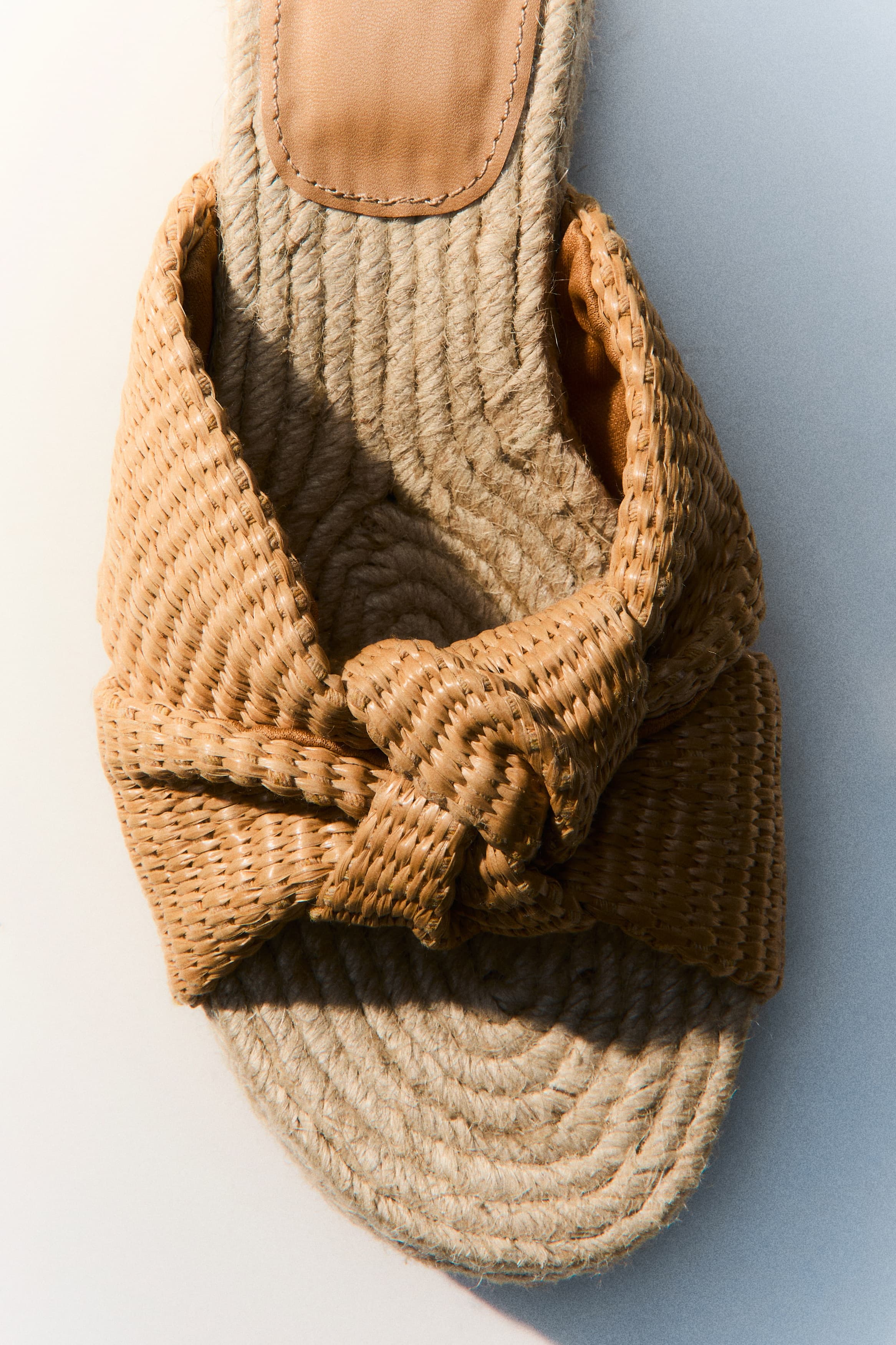 Espadrilles met sleehak