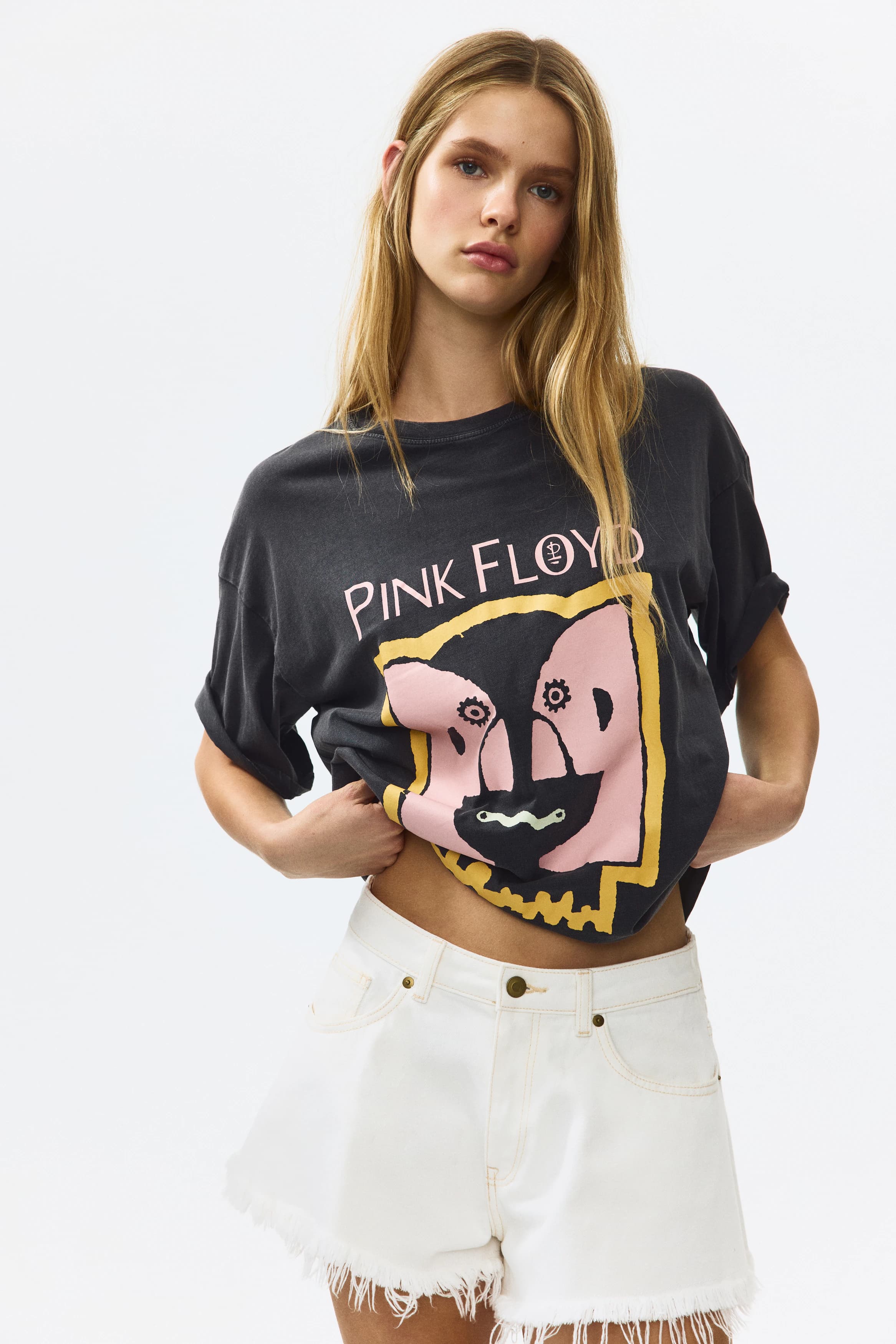Oversized T-shirt met print