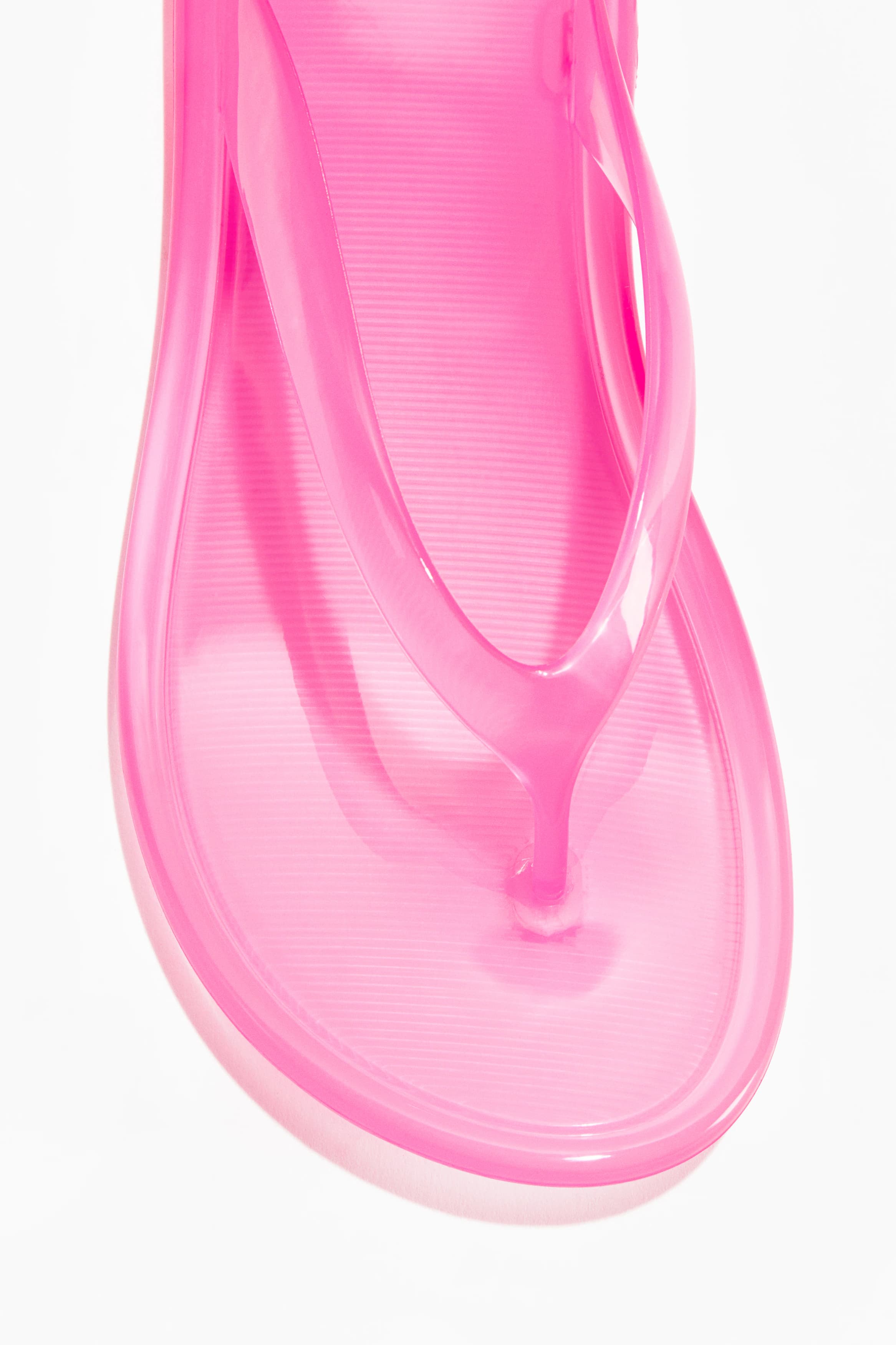 Semitransparante teenslippers