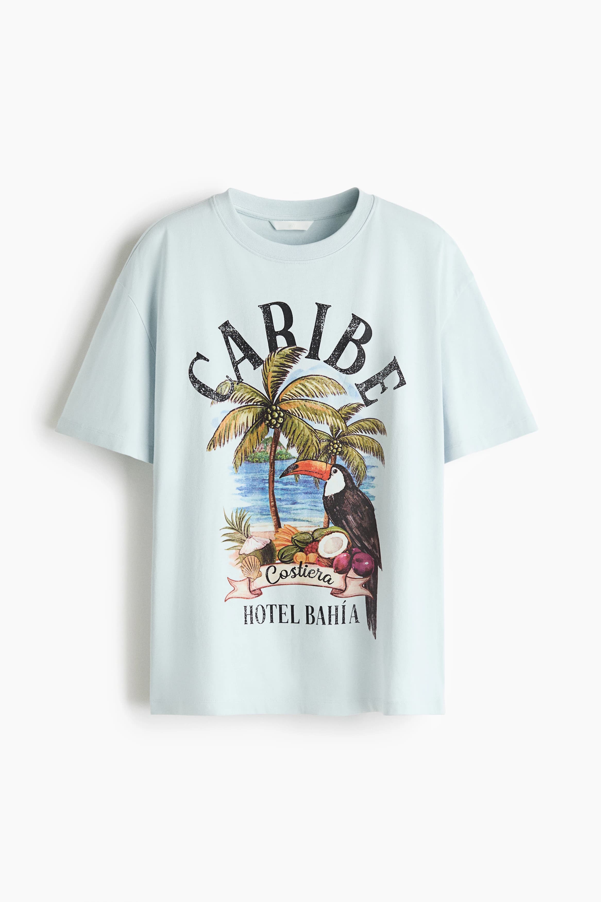 Katoenen T-shirt met print