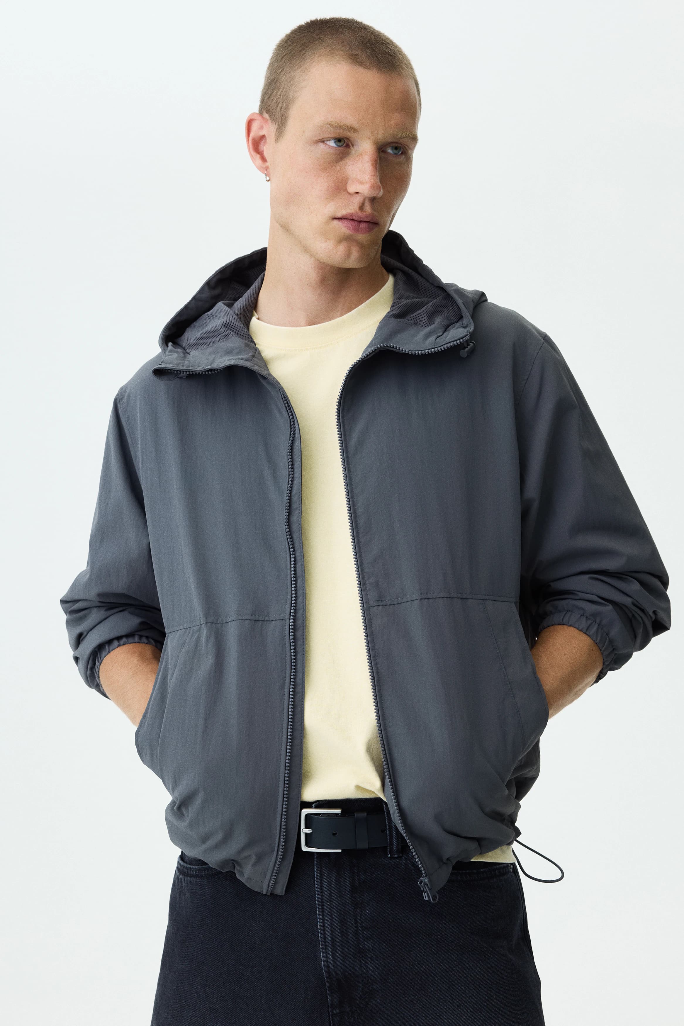 Waterafstotende nylon windbreaker