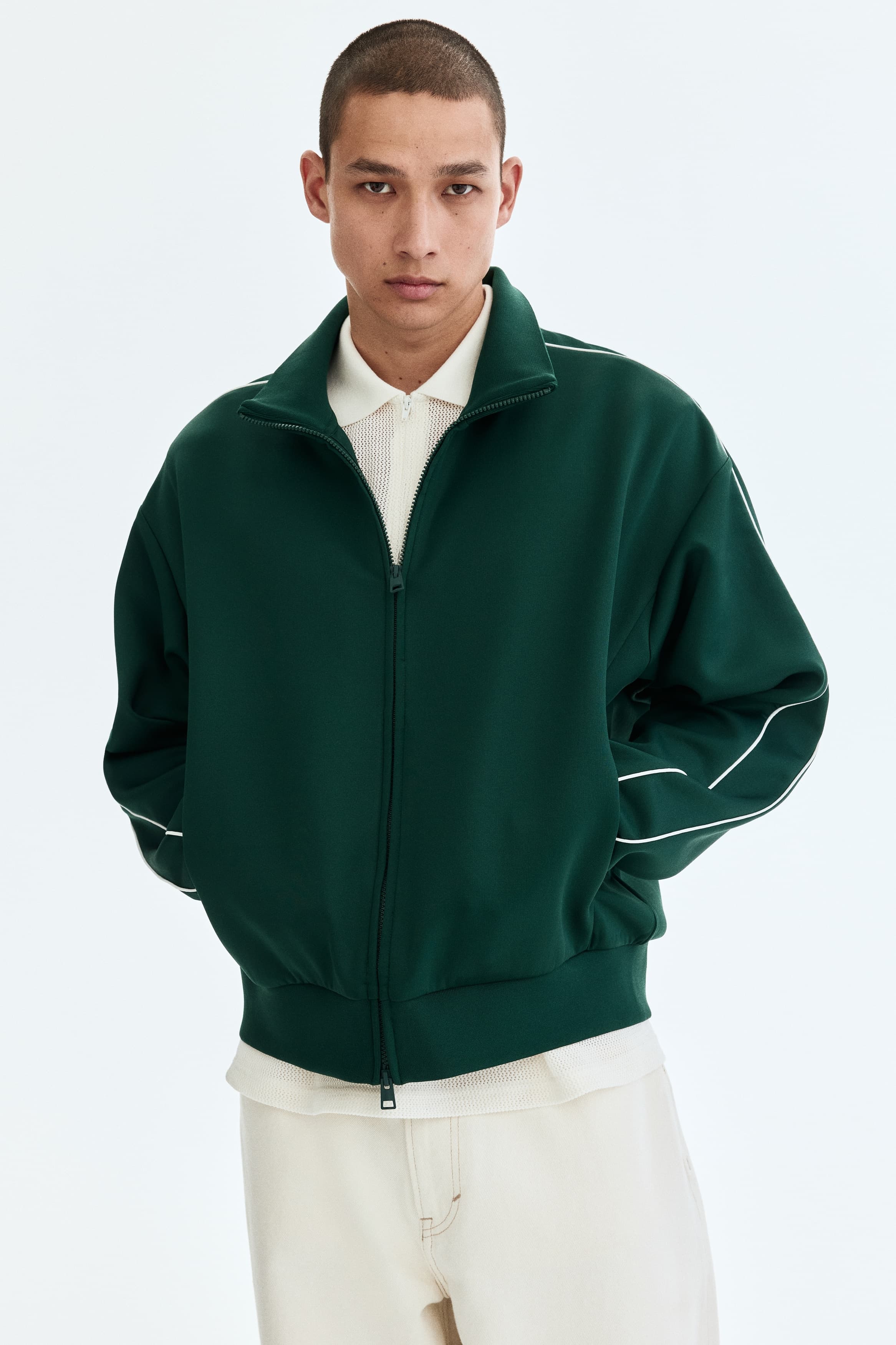 Trackjacket van scuba - Relaxed Fit