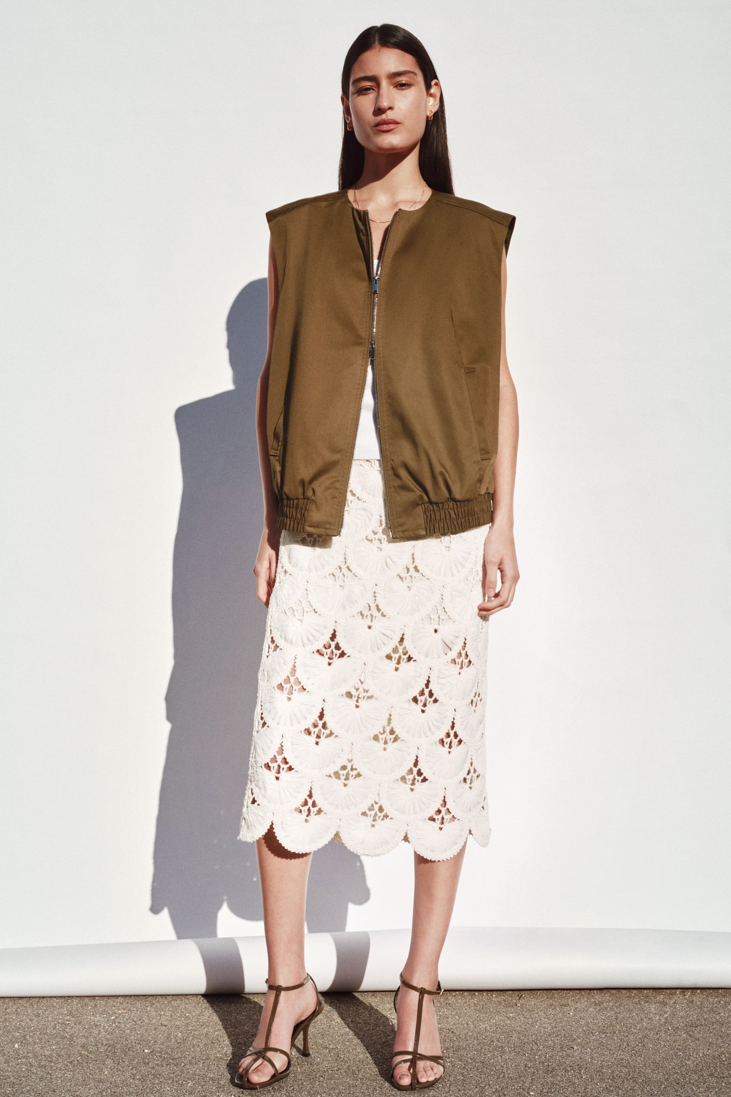 Twill bodywarmer