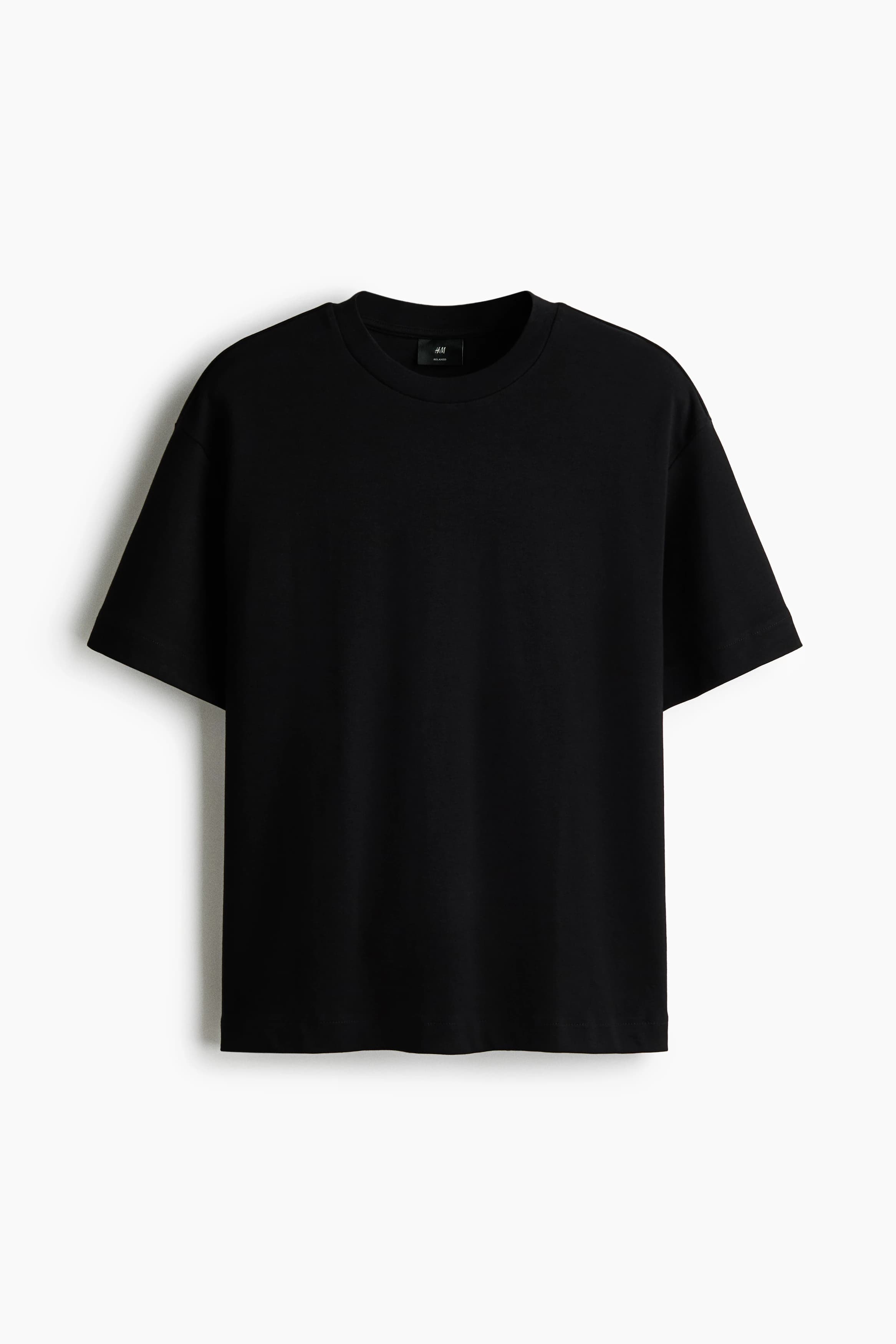 T-shirt van interlocktricot - Loose Fit