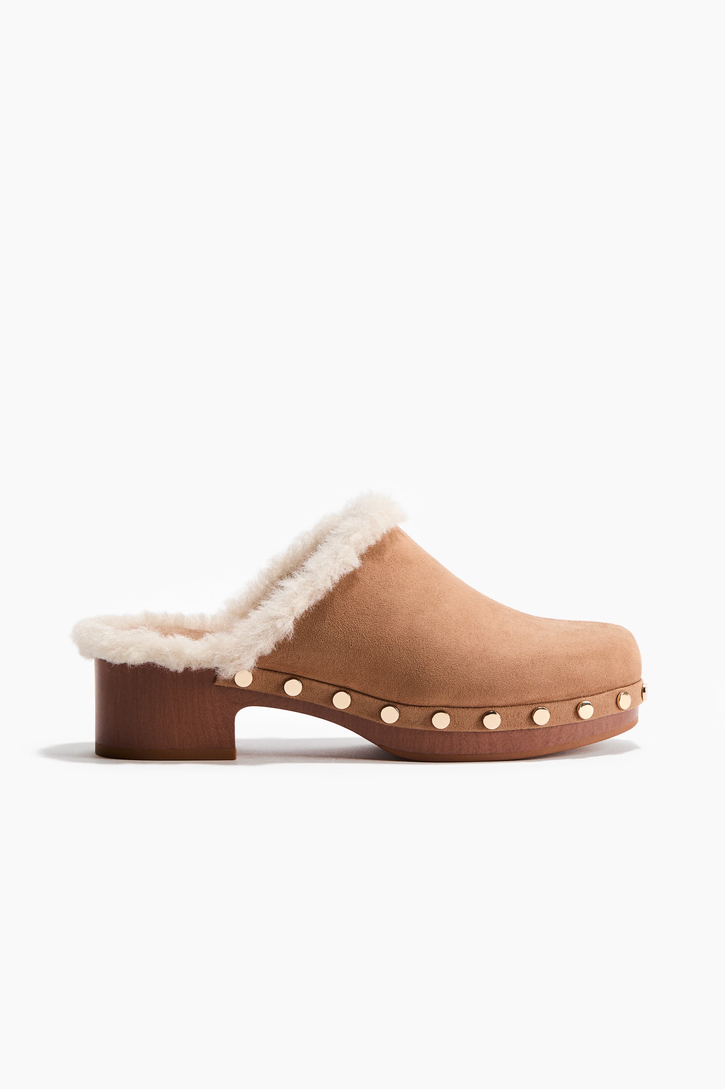 Warmgevoerde clogs