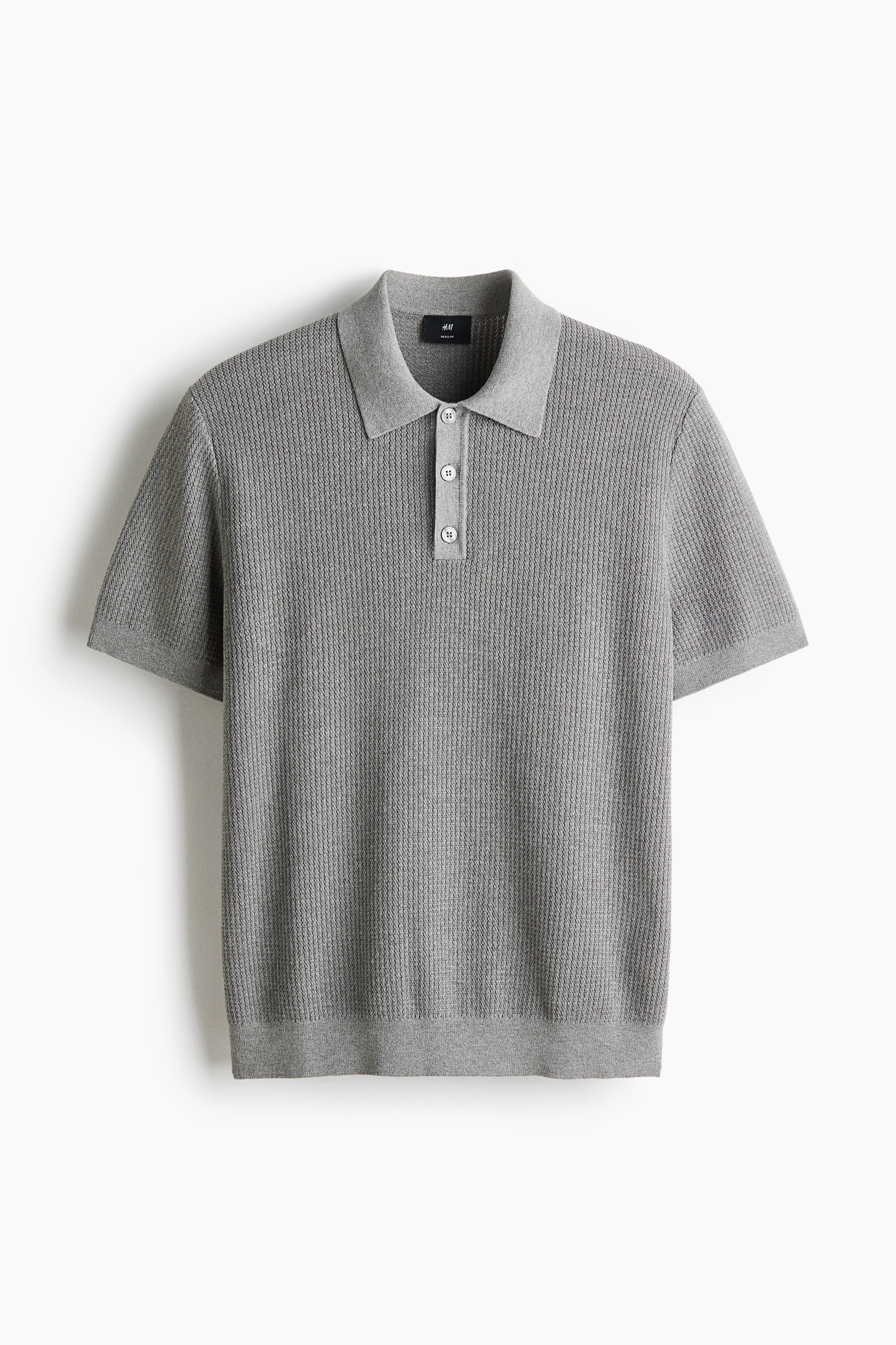 Regular Fit Knitted polo shirt
