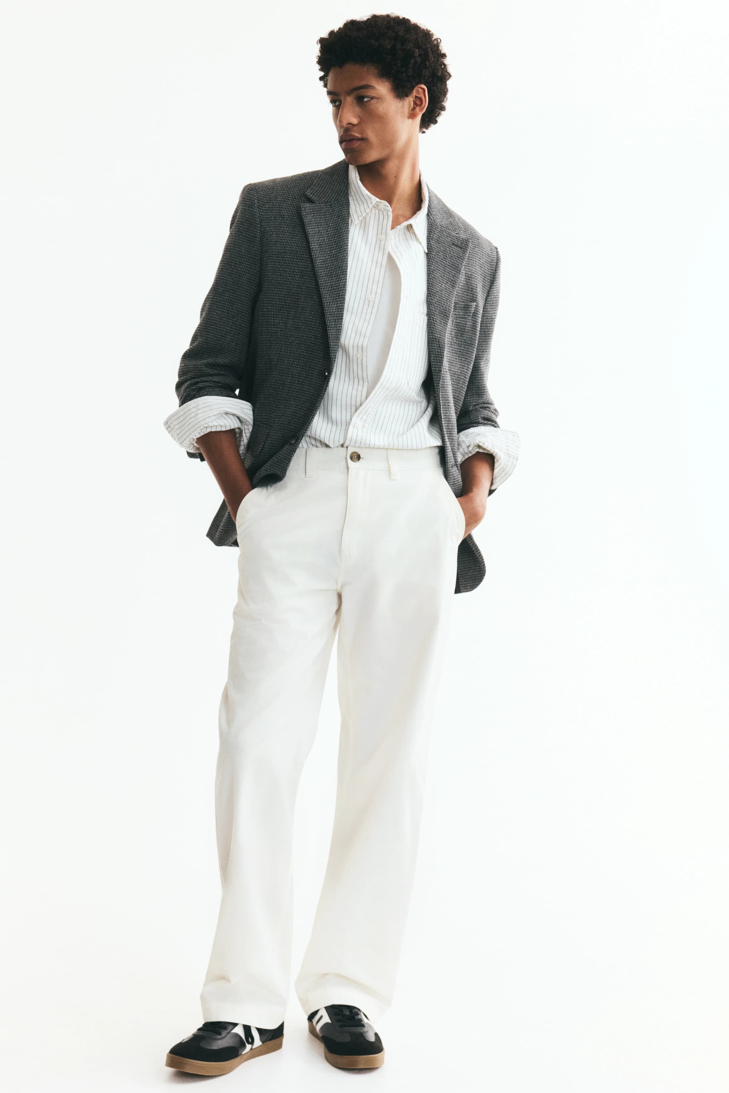 Katoenen chino - Relaxed Fit