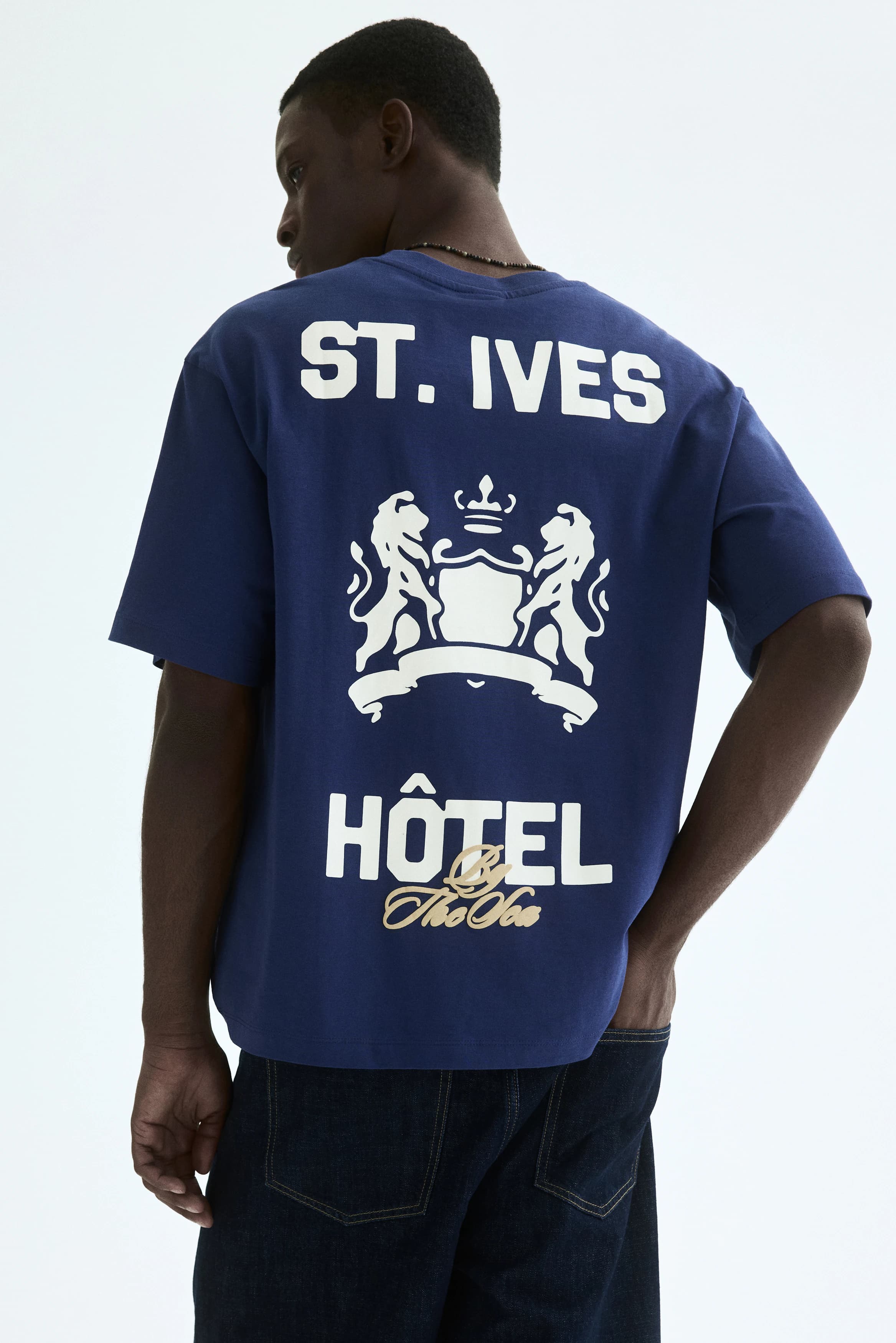 T-shirt met print - Relaxed Fit