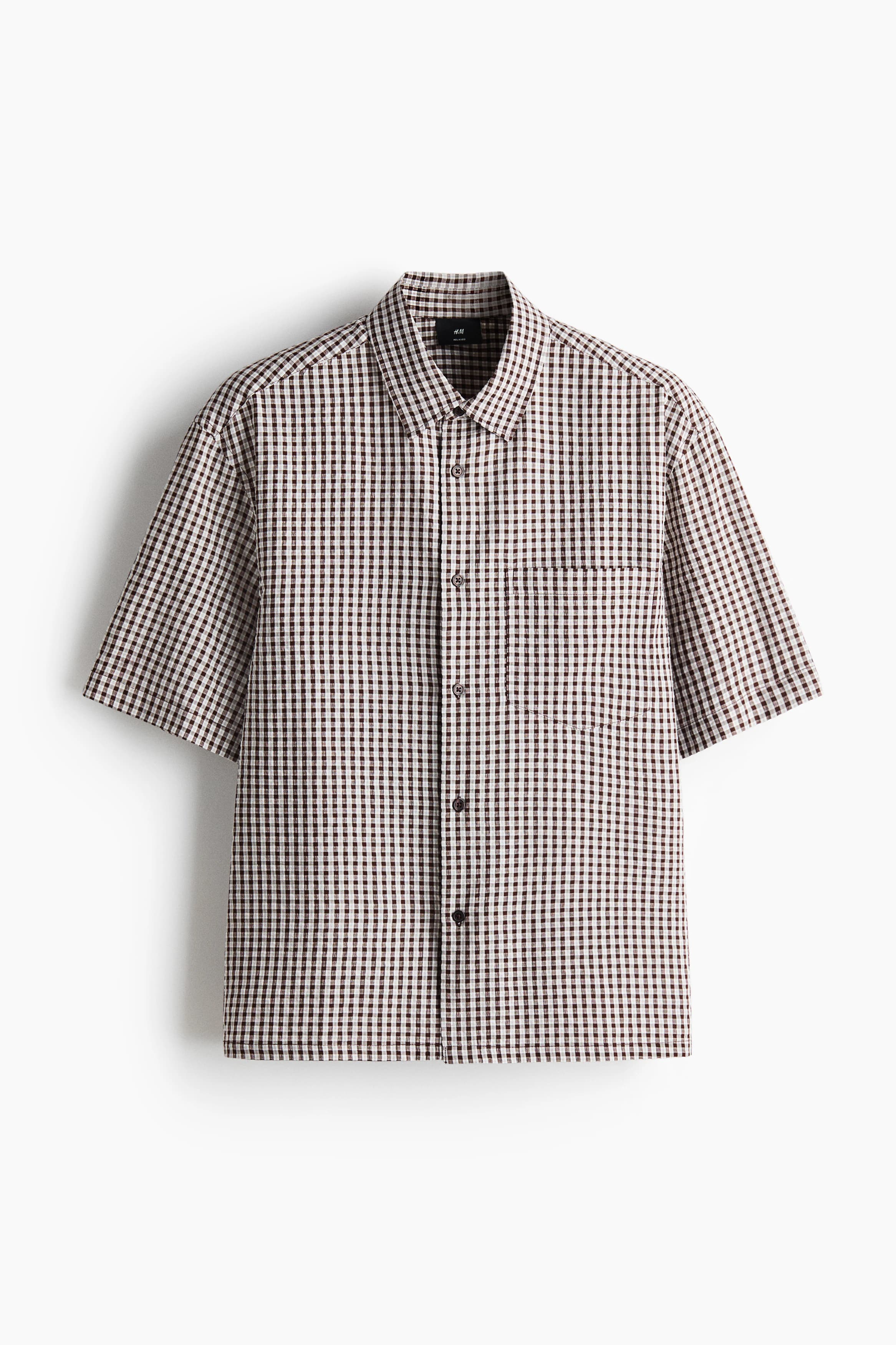 Overhemd met korte mouwen - Relaxed Fit