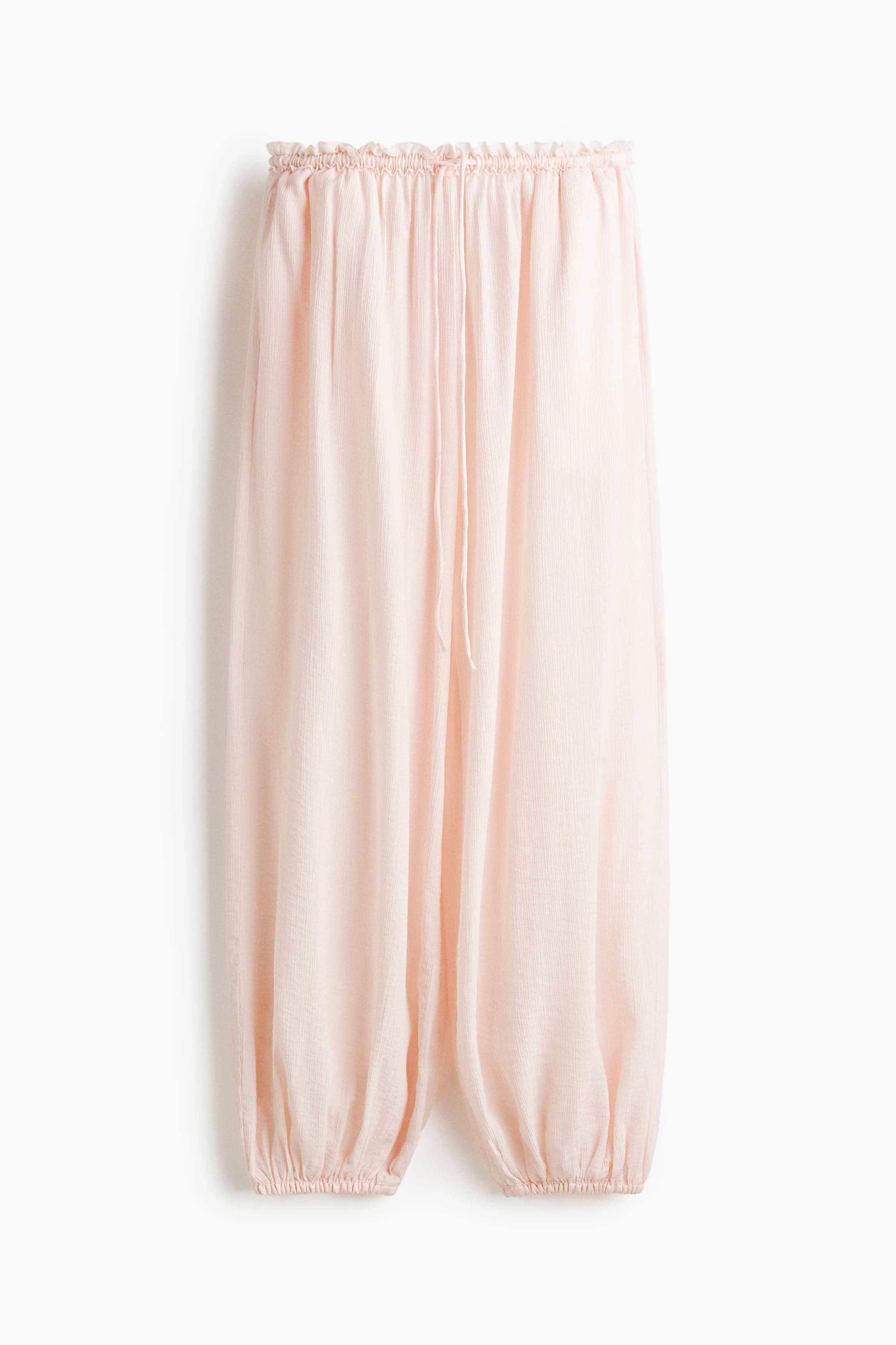 Drawstringbroek met ballonpijpen