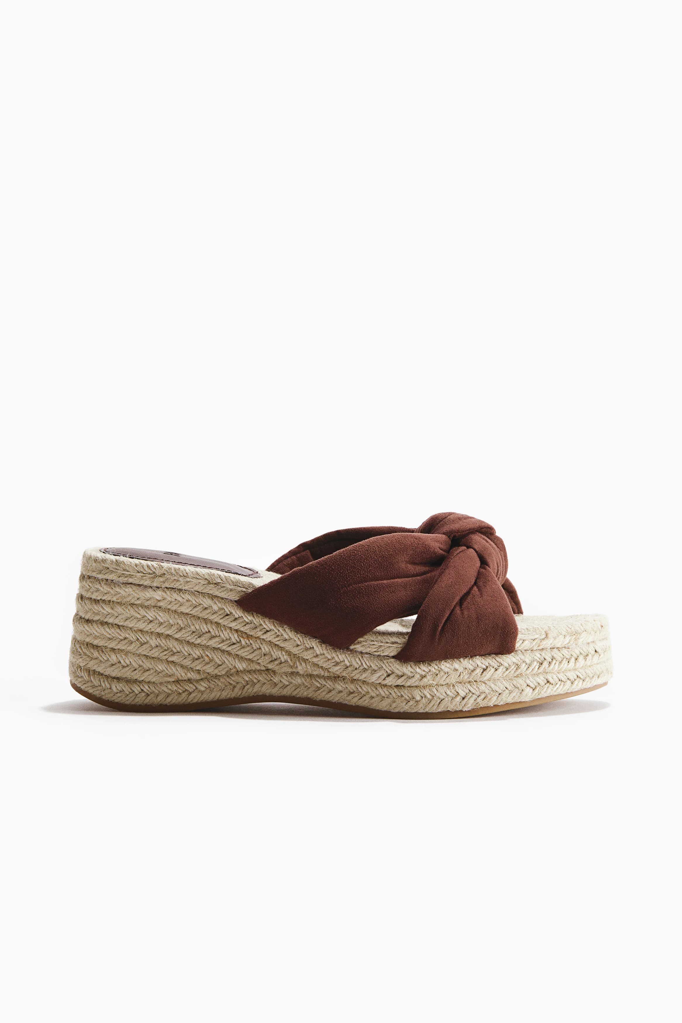 Espadrilles met sleehak