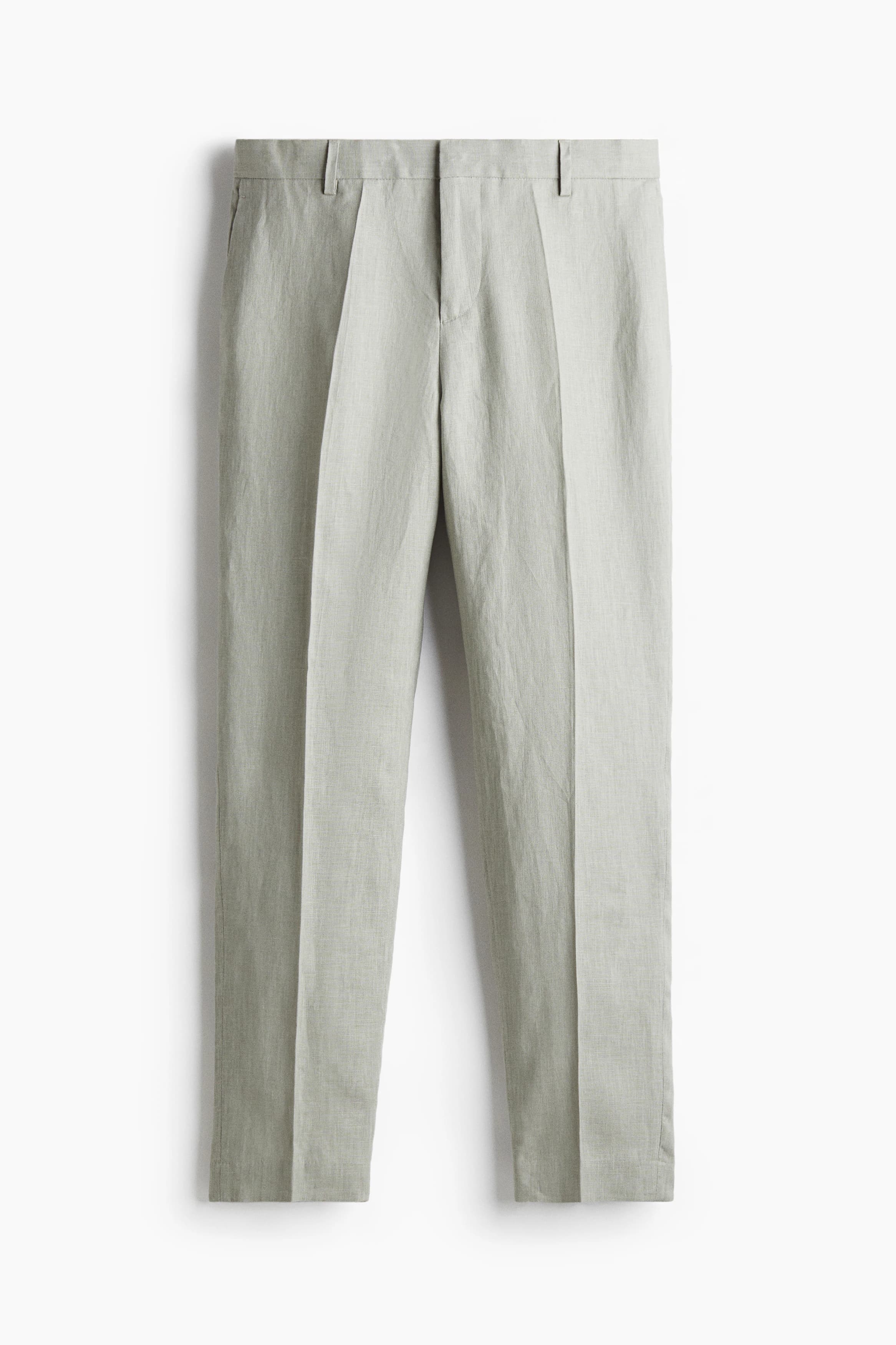 Linnen kostuumpantalon – Slim Fit