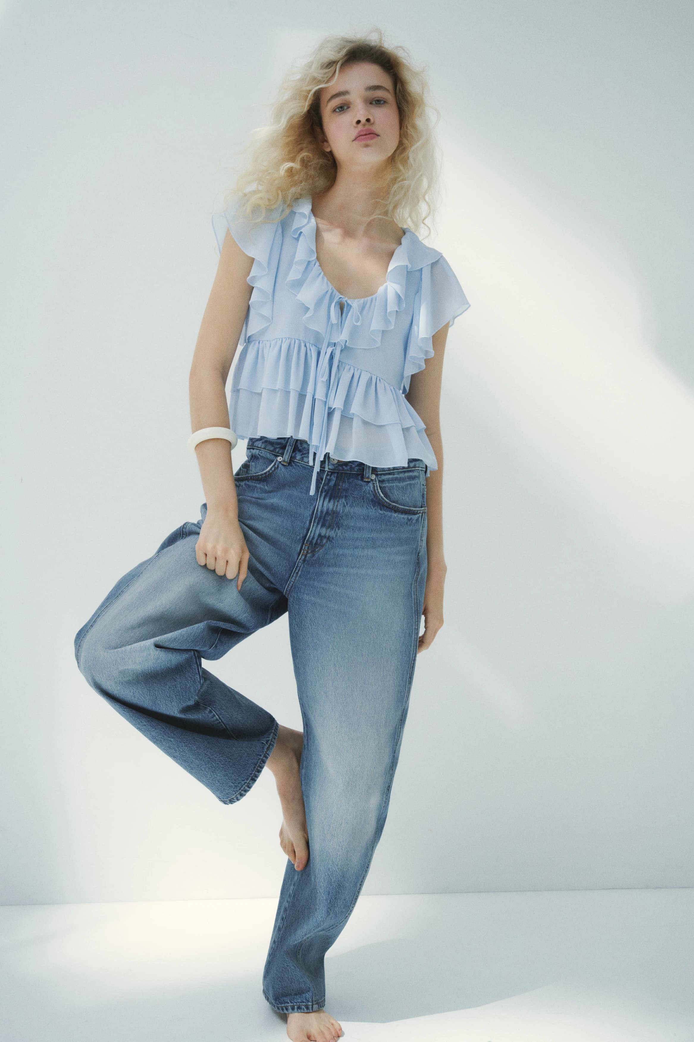 Barrel High Waist Jeans