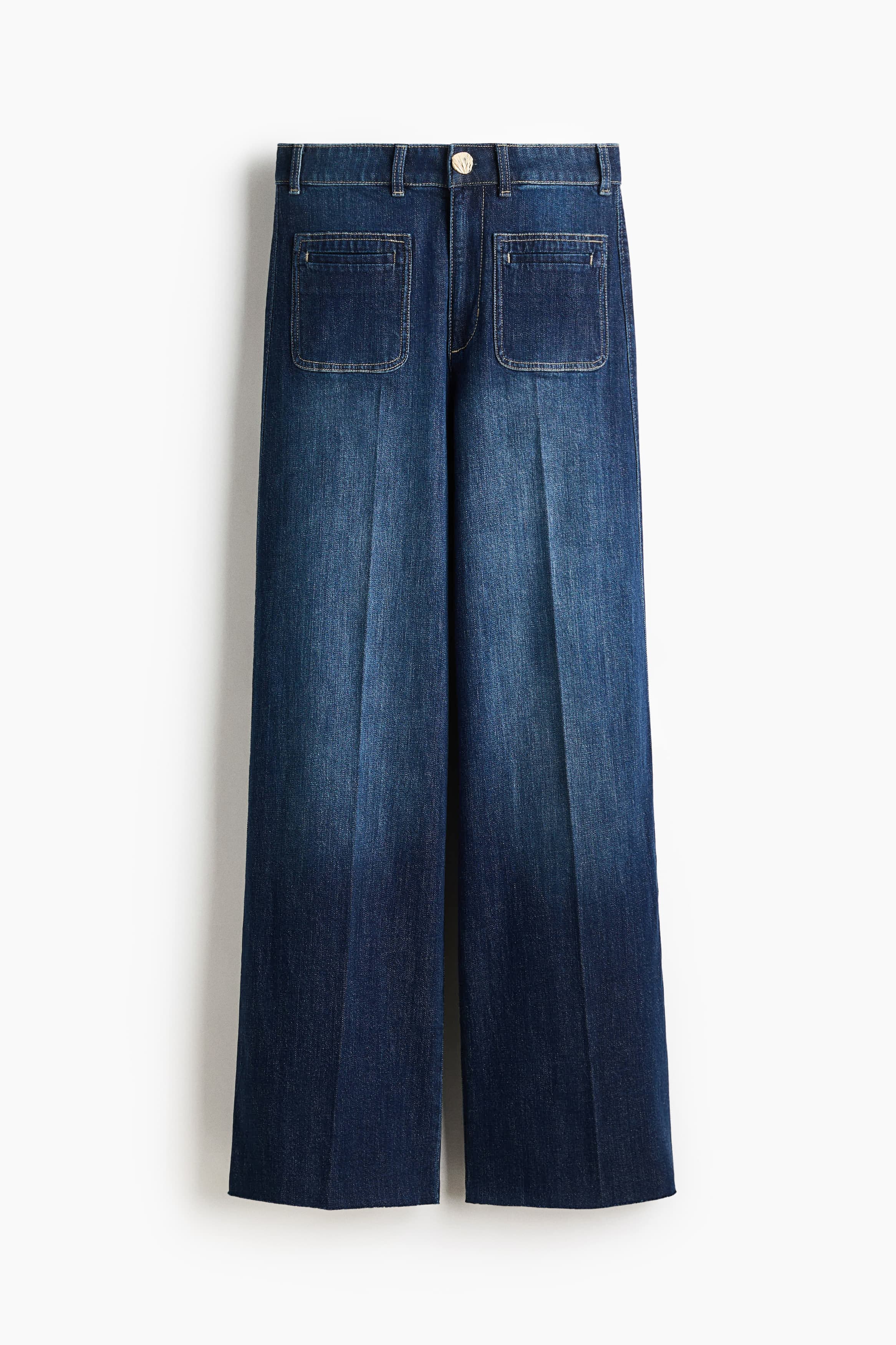 Wide High Jeans
