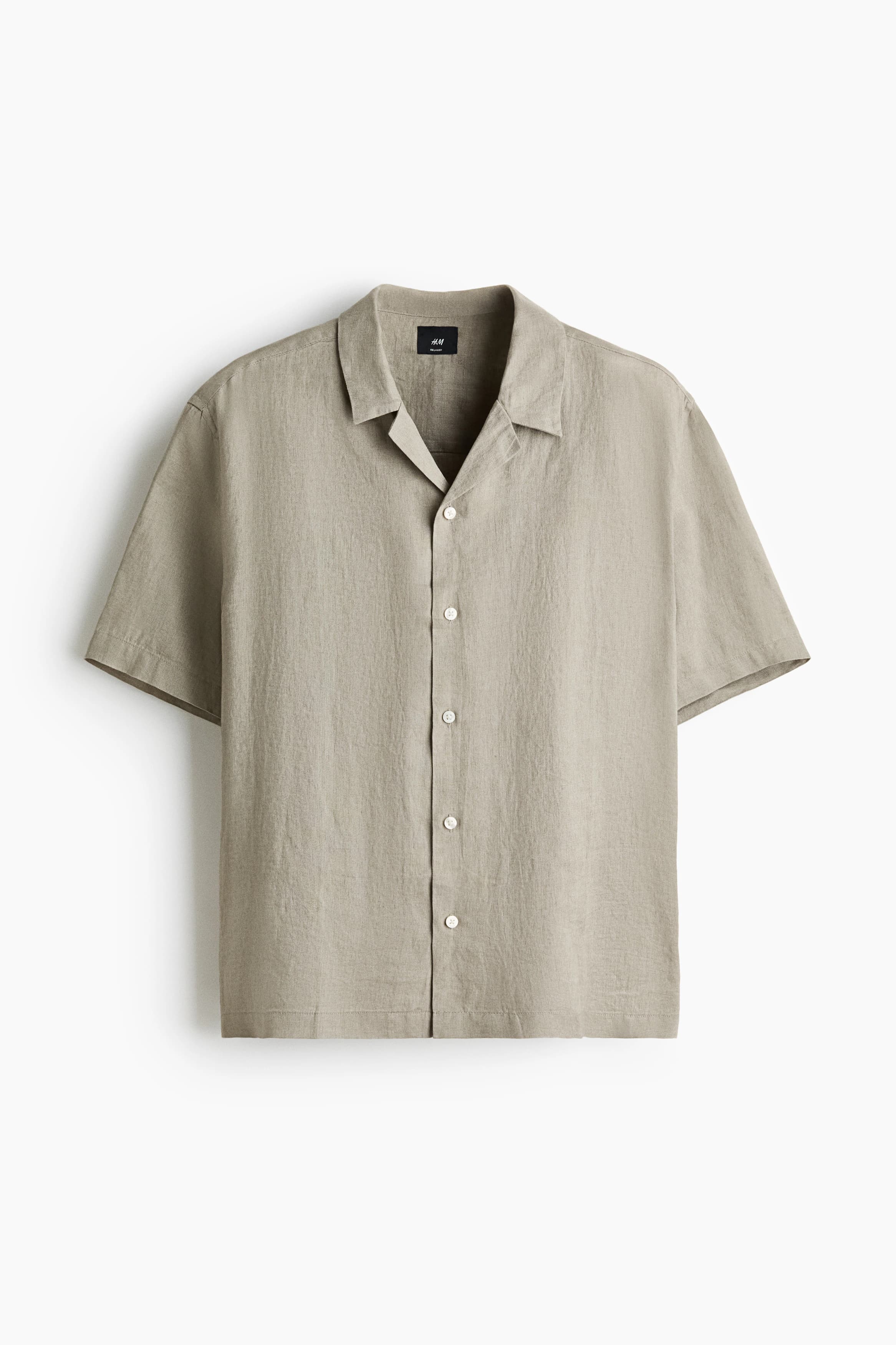 Casual overhemd van linnen - Relaxed Fit