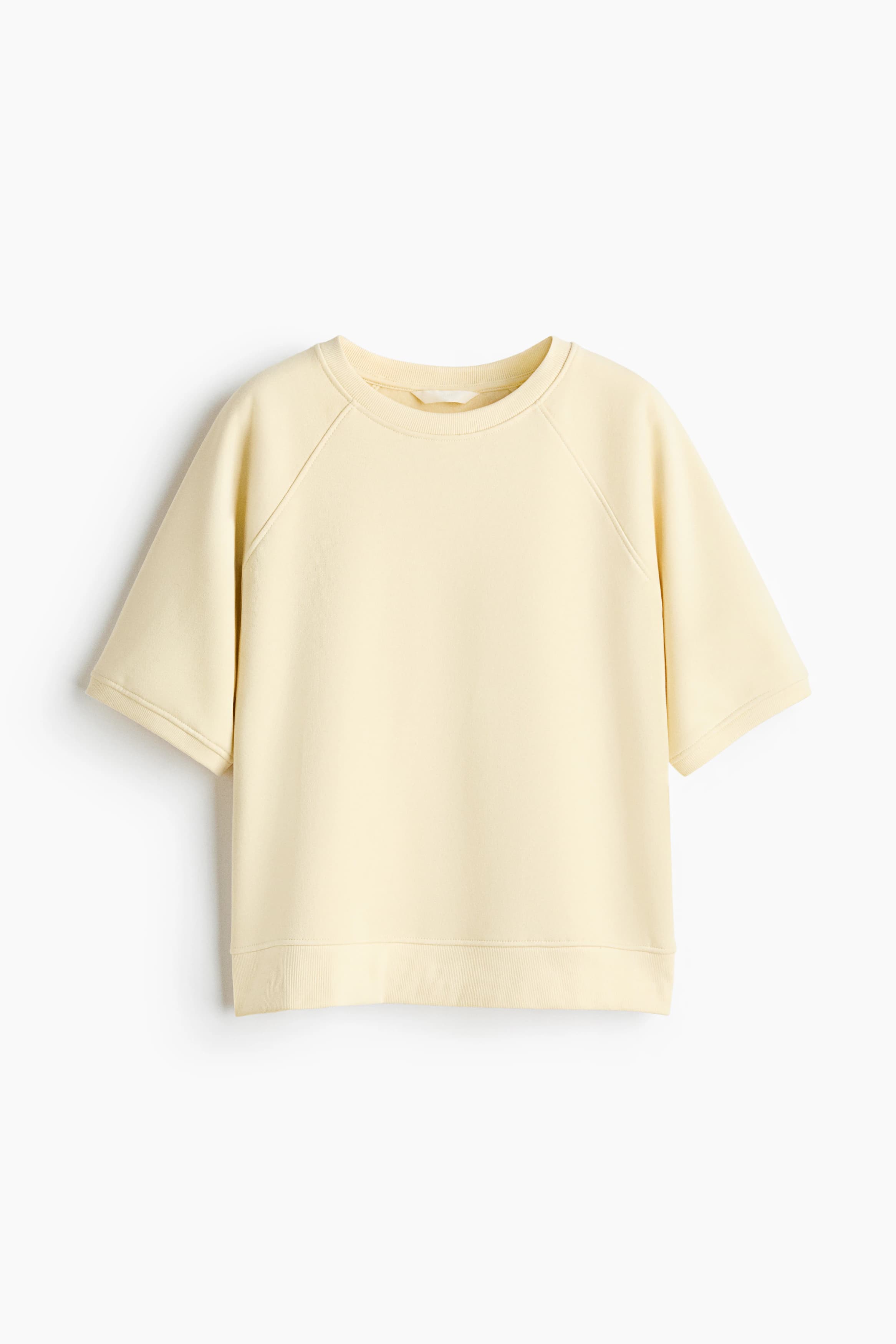 Sweater met korte mouwen