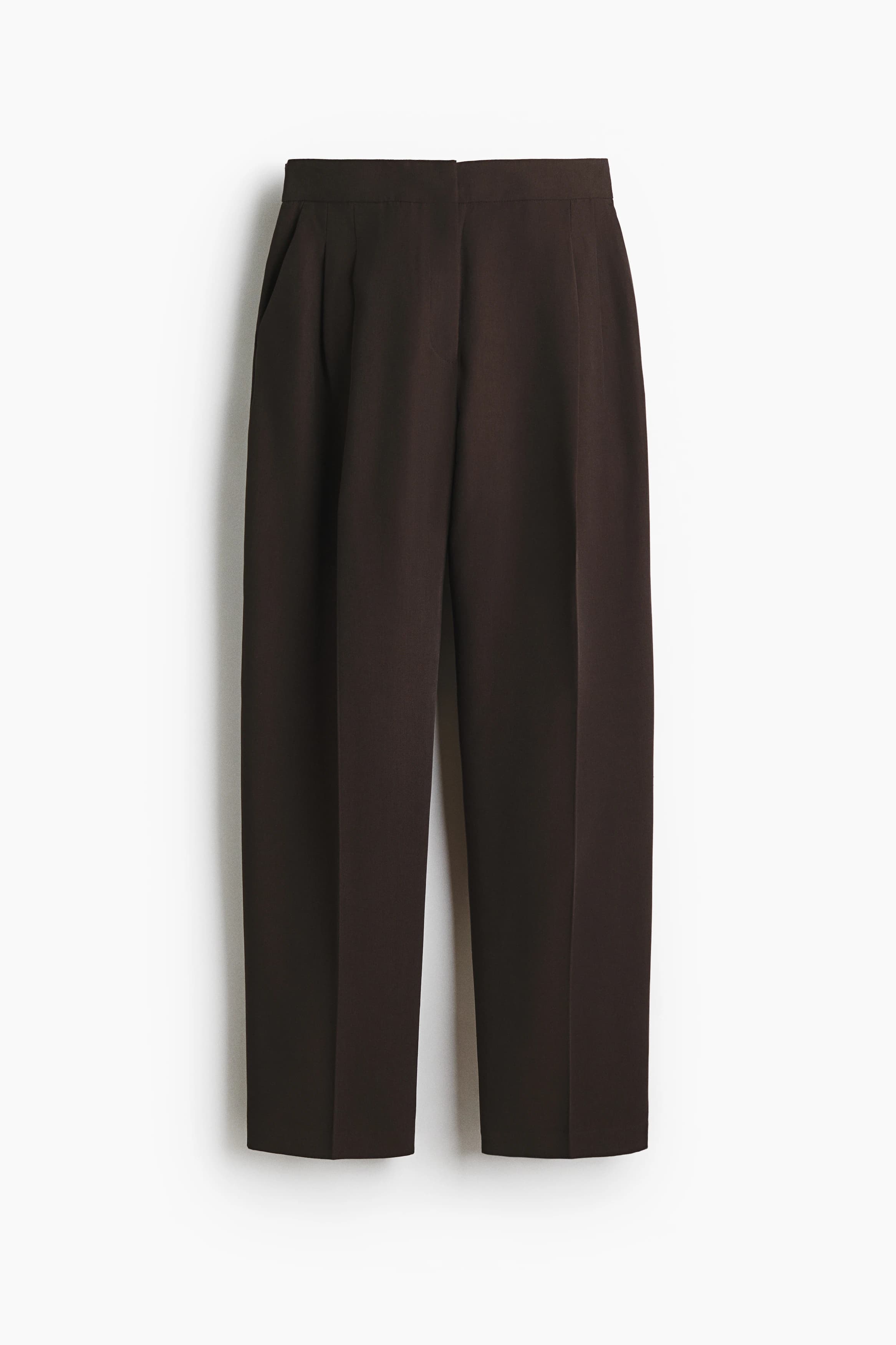 Twill barrel-leg broek