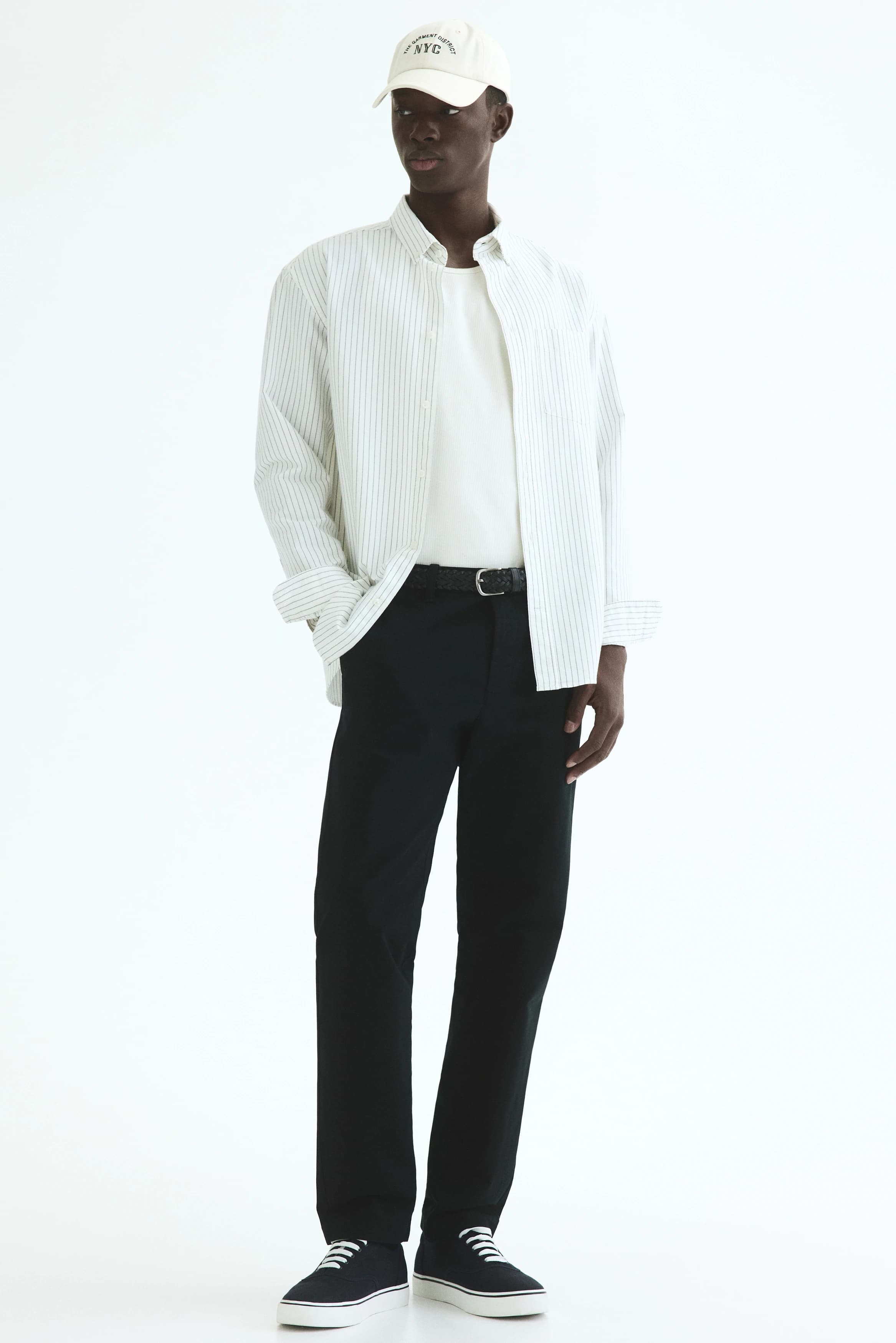 Katoenen chino - Slim Fit