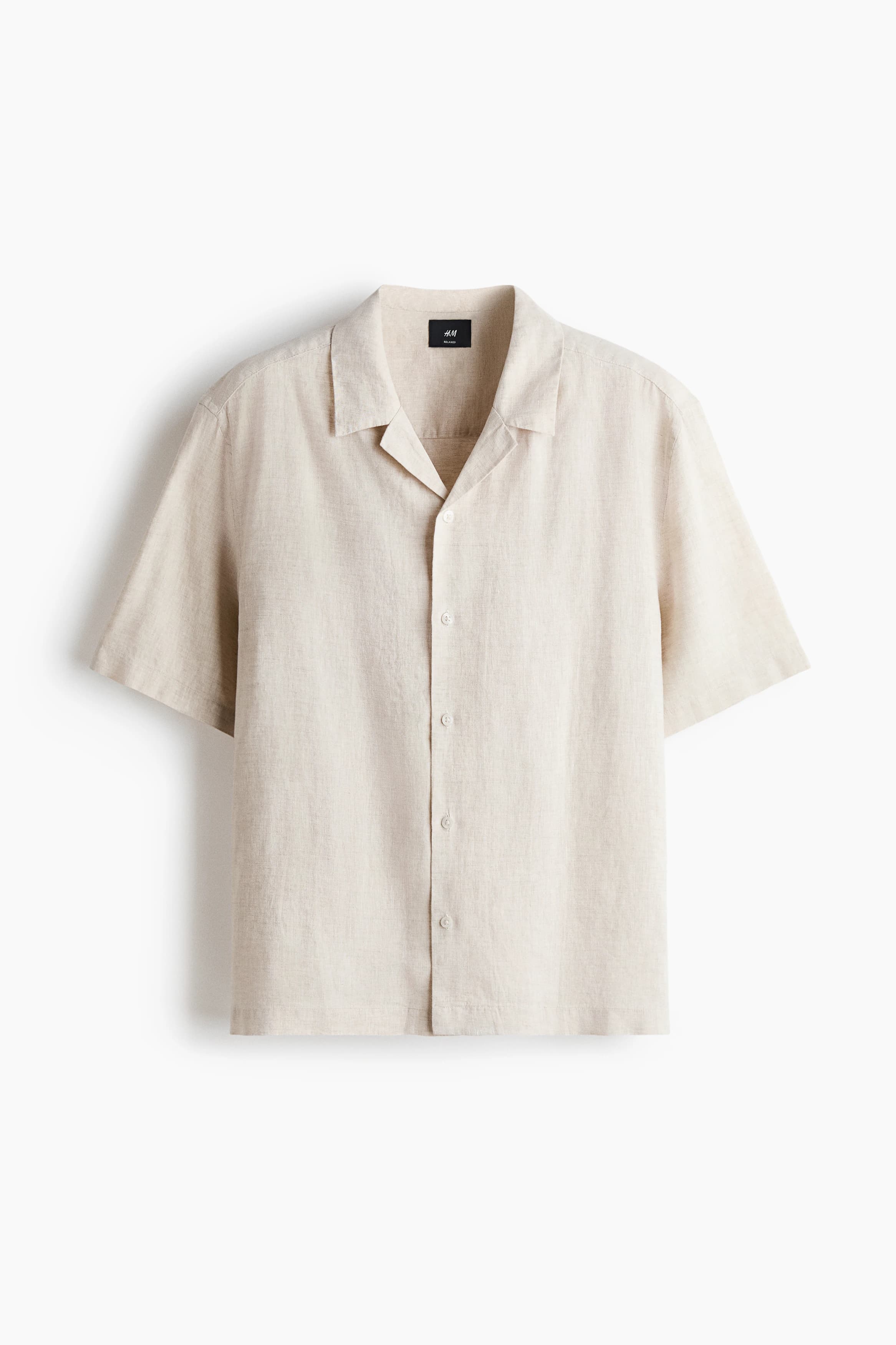 Casual overhemd van linnen - Relaxed Fit