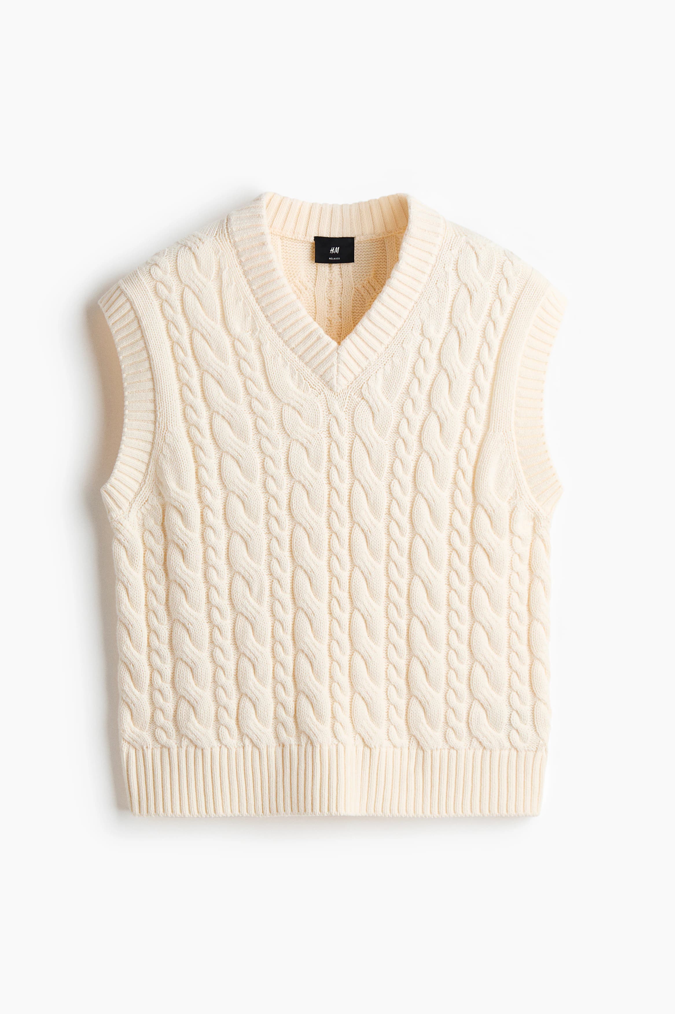 Katoenen slip-over - Relaxed Fit