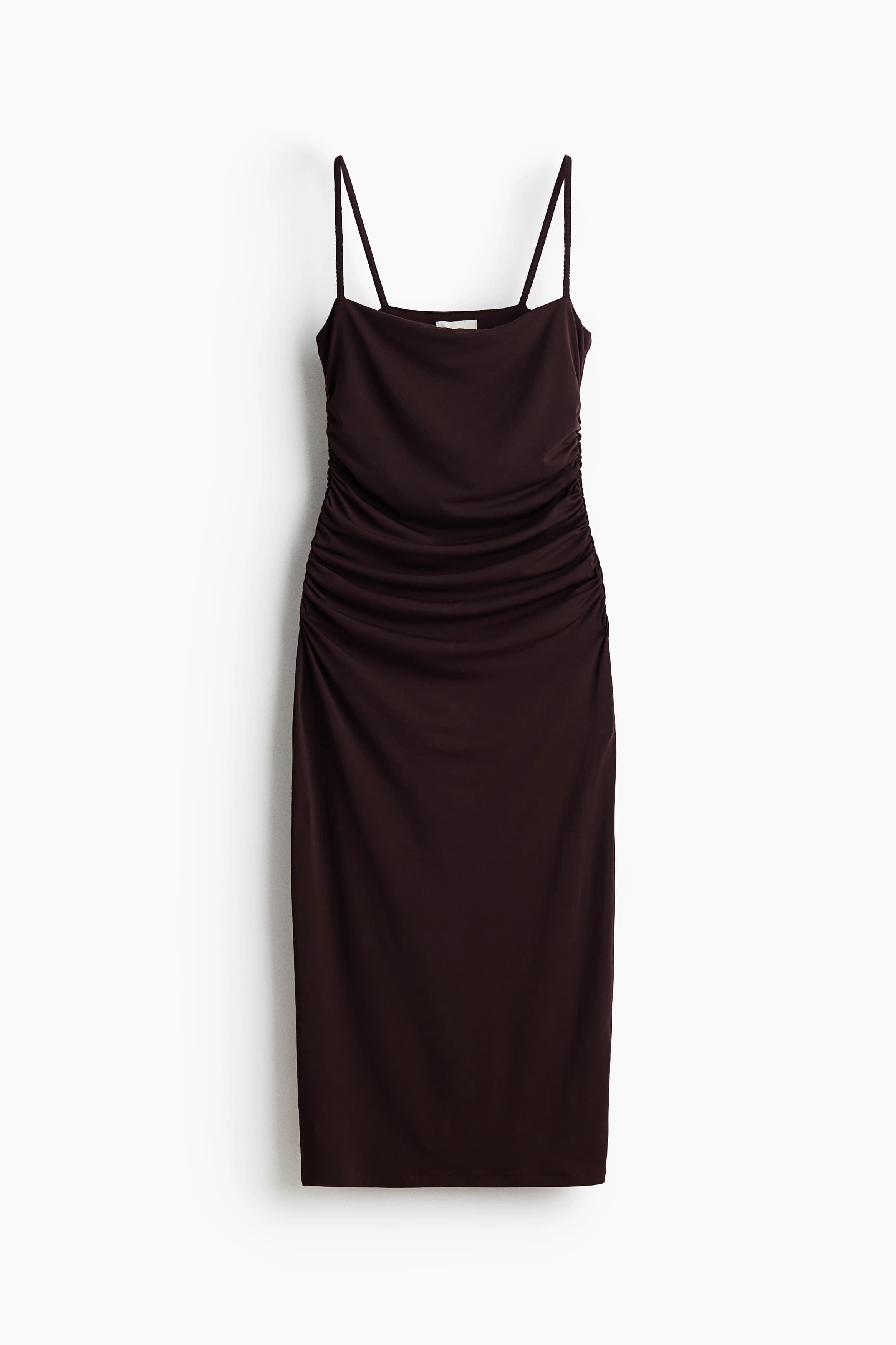 Strappy jurk met rimpeleffect