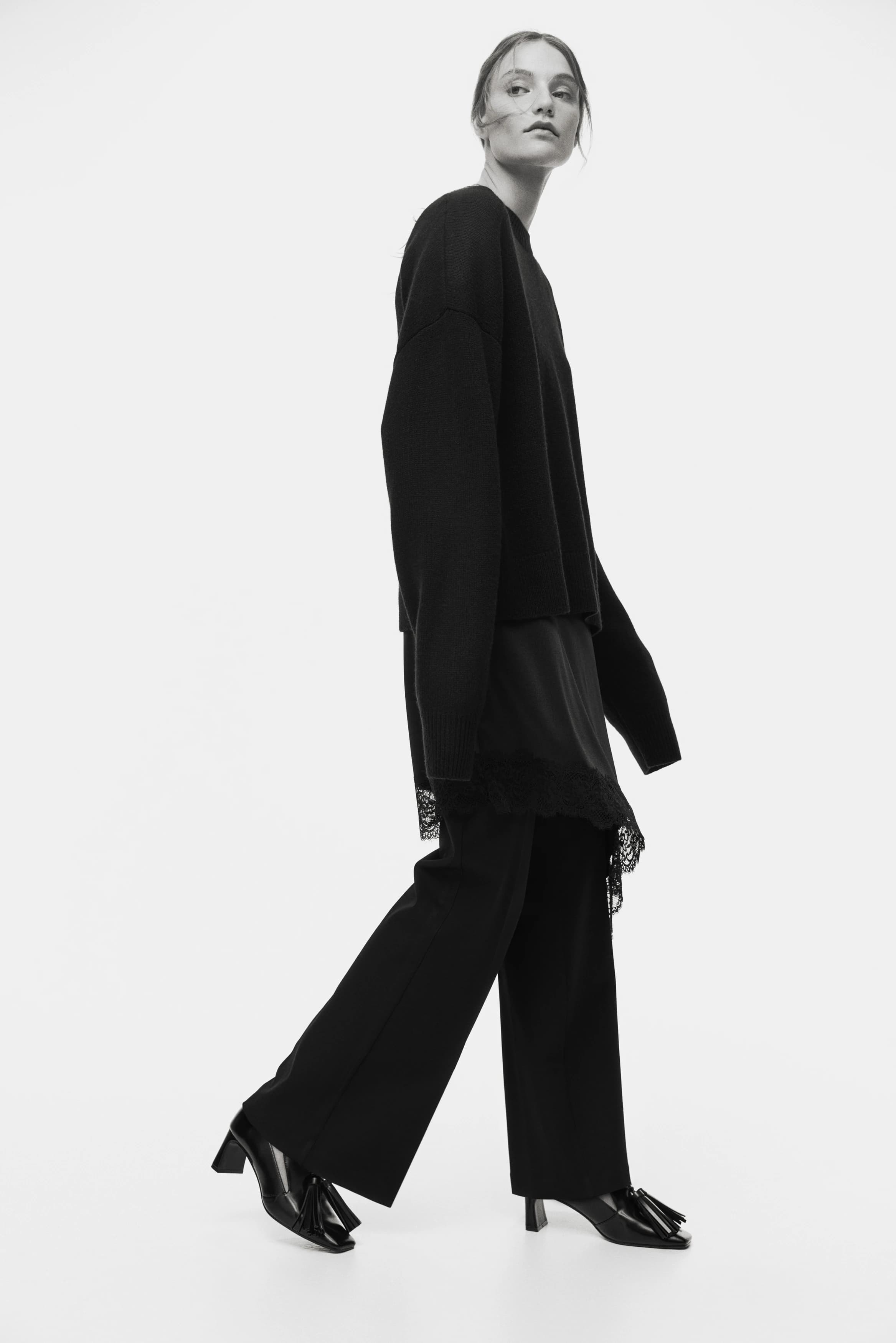 Flared broek