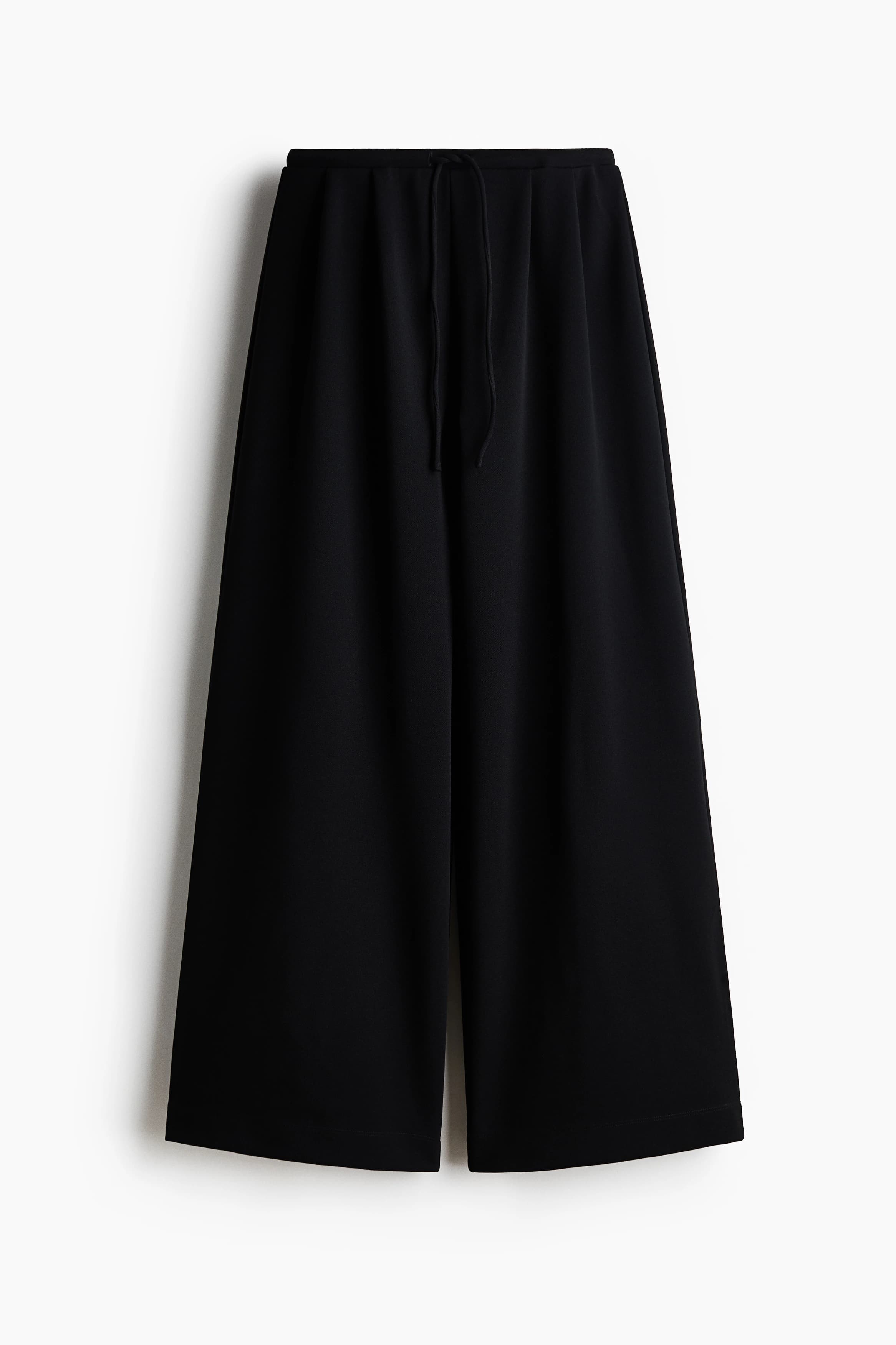 Geplooide broek met drawstring