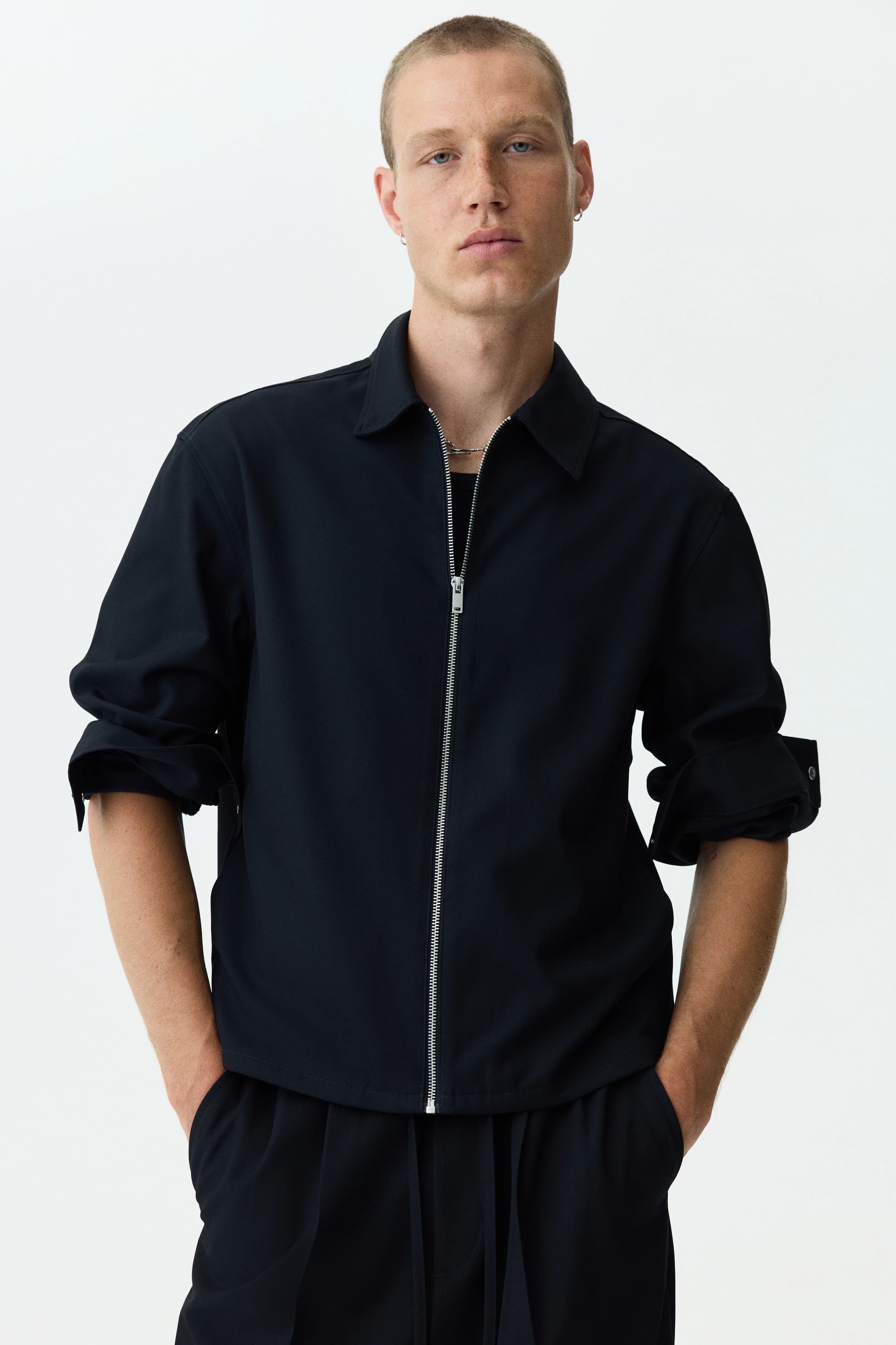 Overshirt van twill