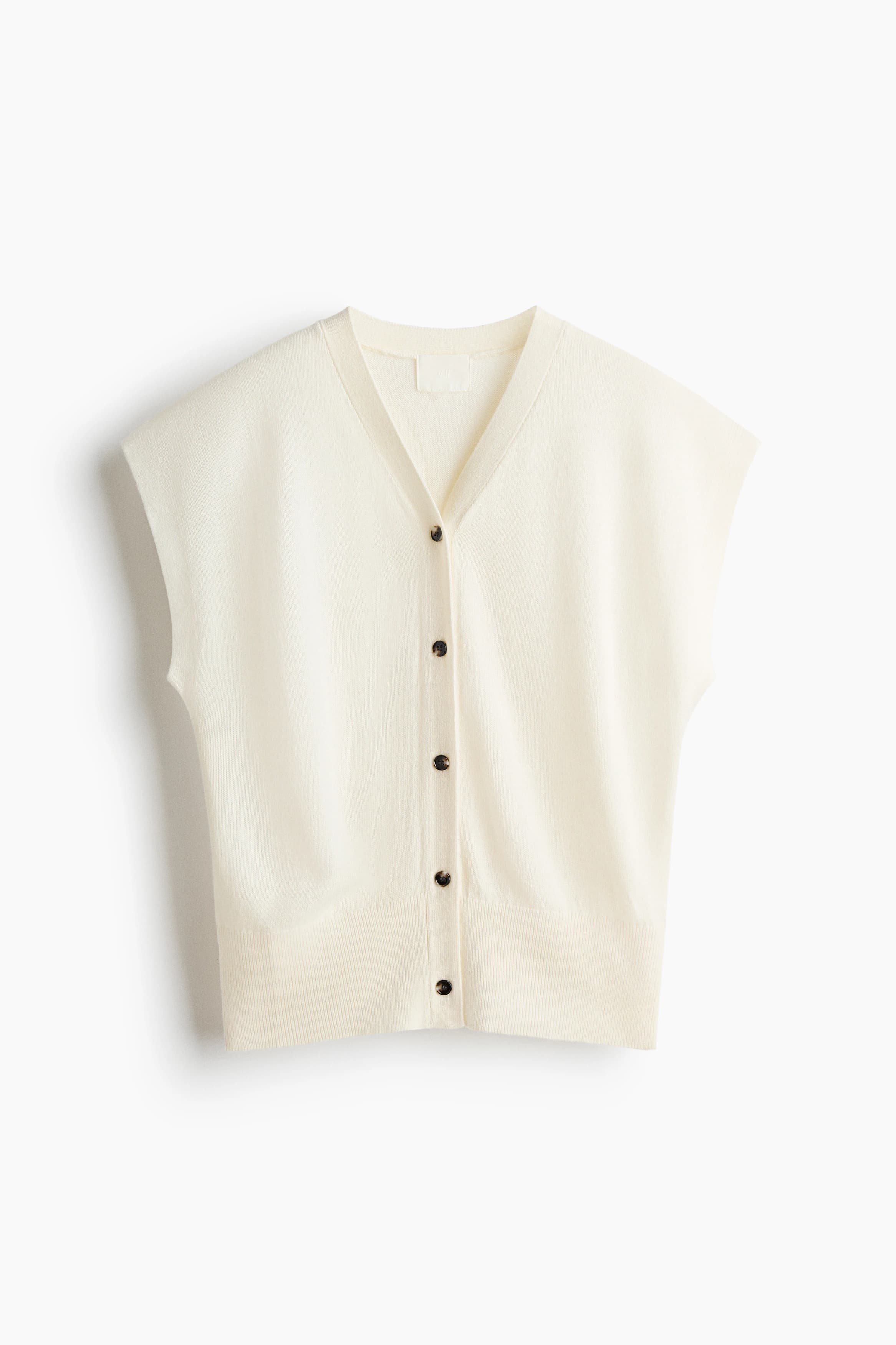 Gebreid gilet