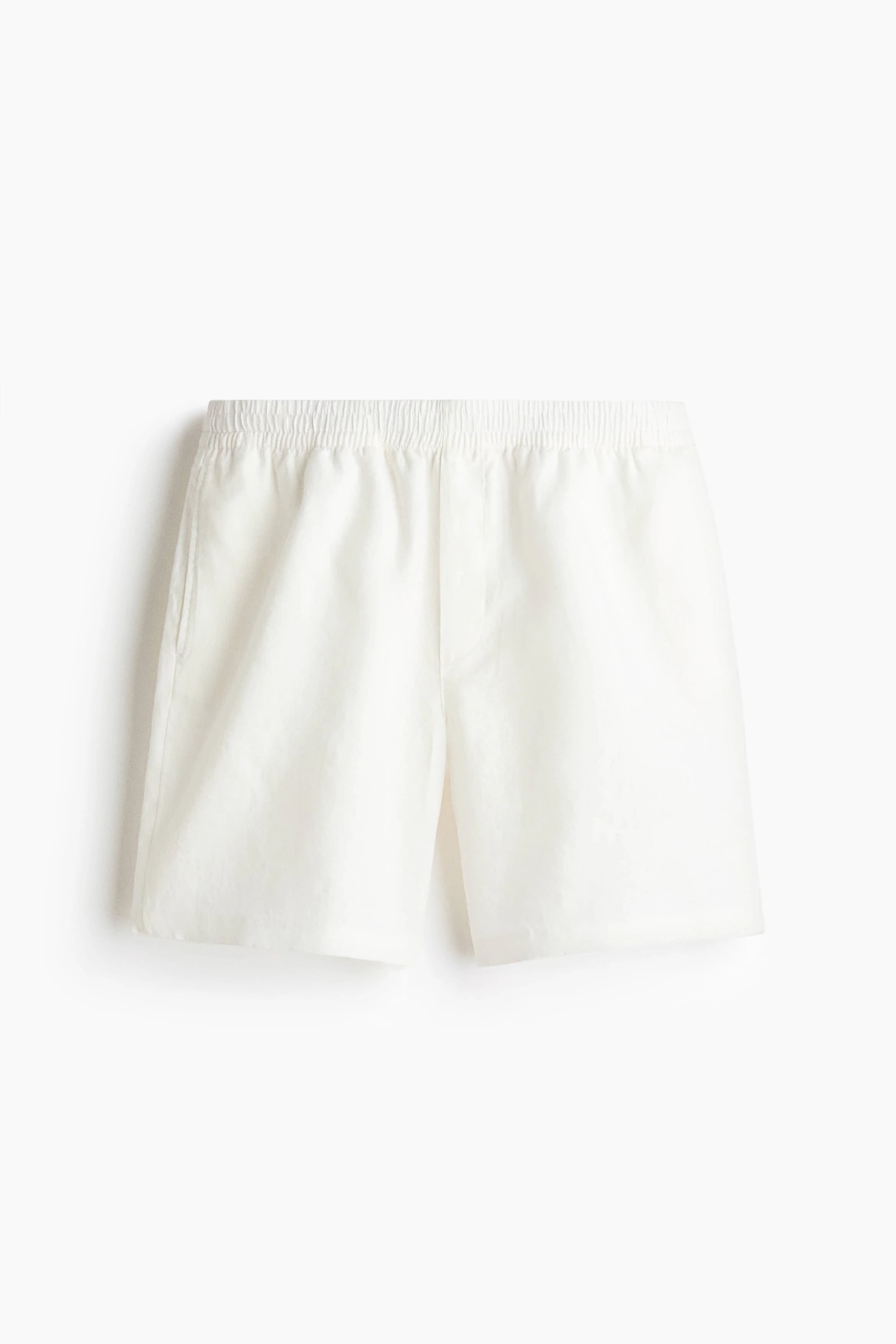 Linnen short - Relaxed Fit