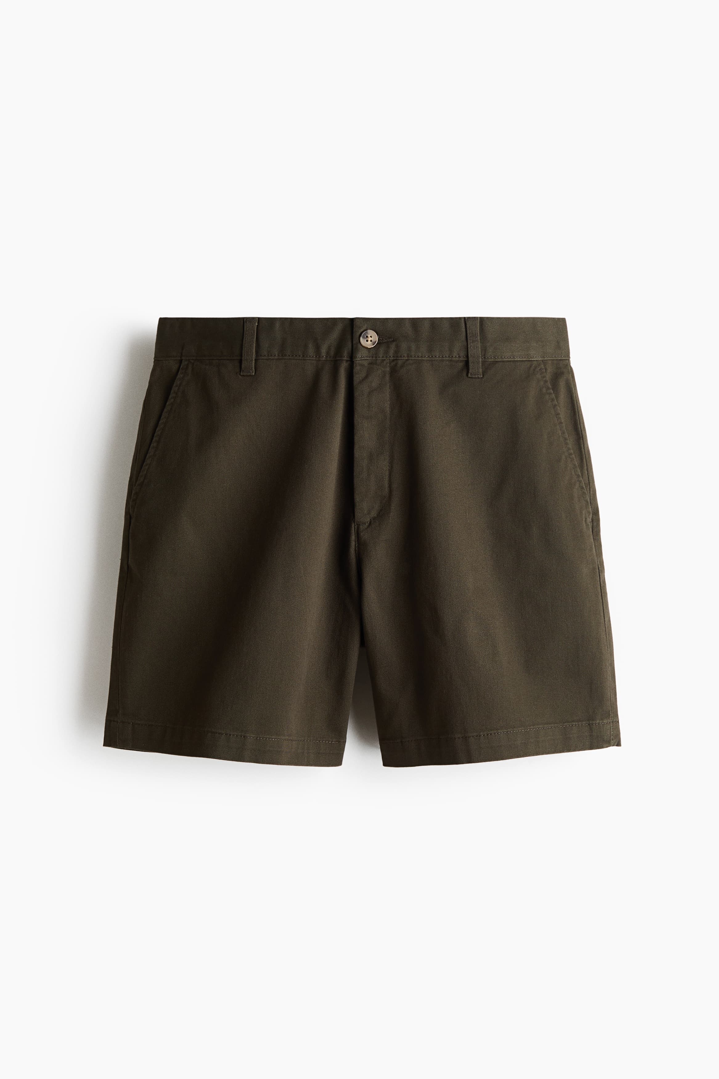 Katoenen chinoshort – Regular Fit